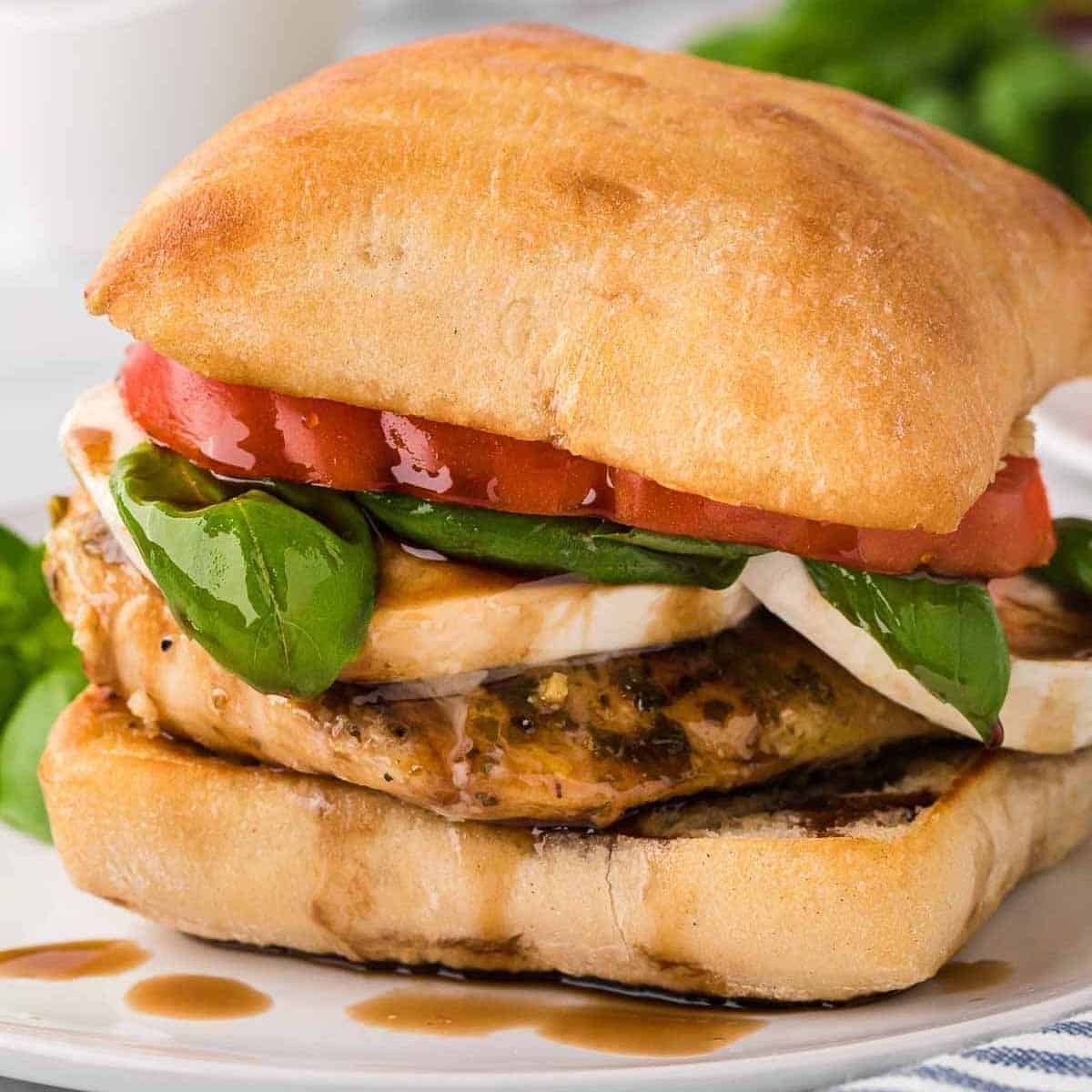 Caprese Grilled Cheese