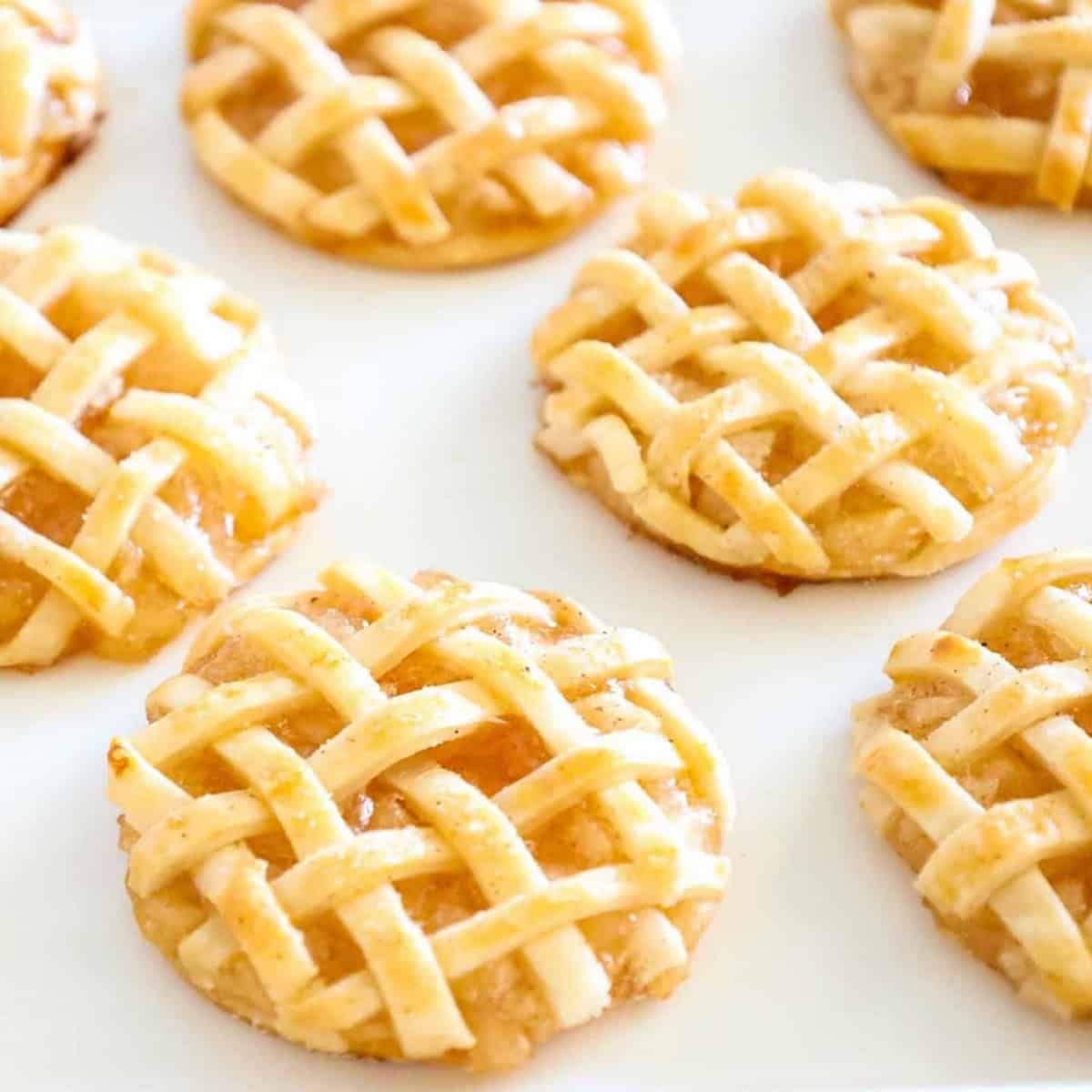 Caramel Apple Pie Cookies