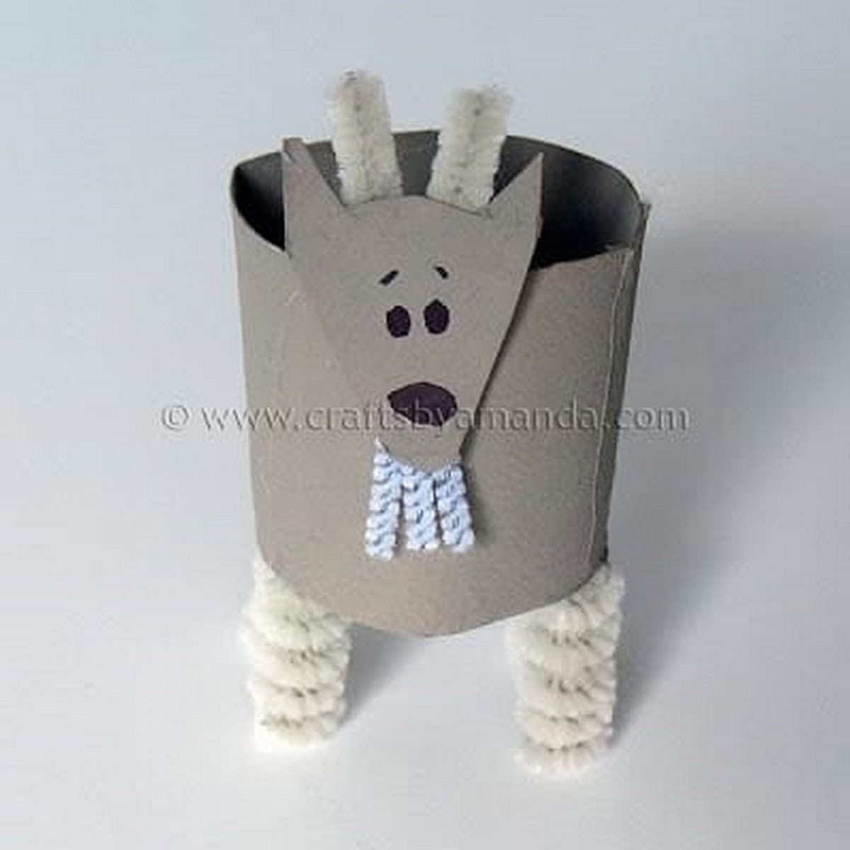 Cardboard Tube Goat Farm Series