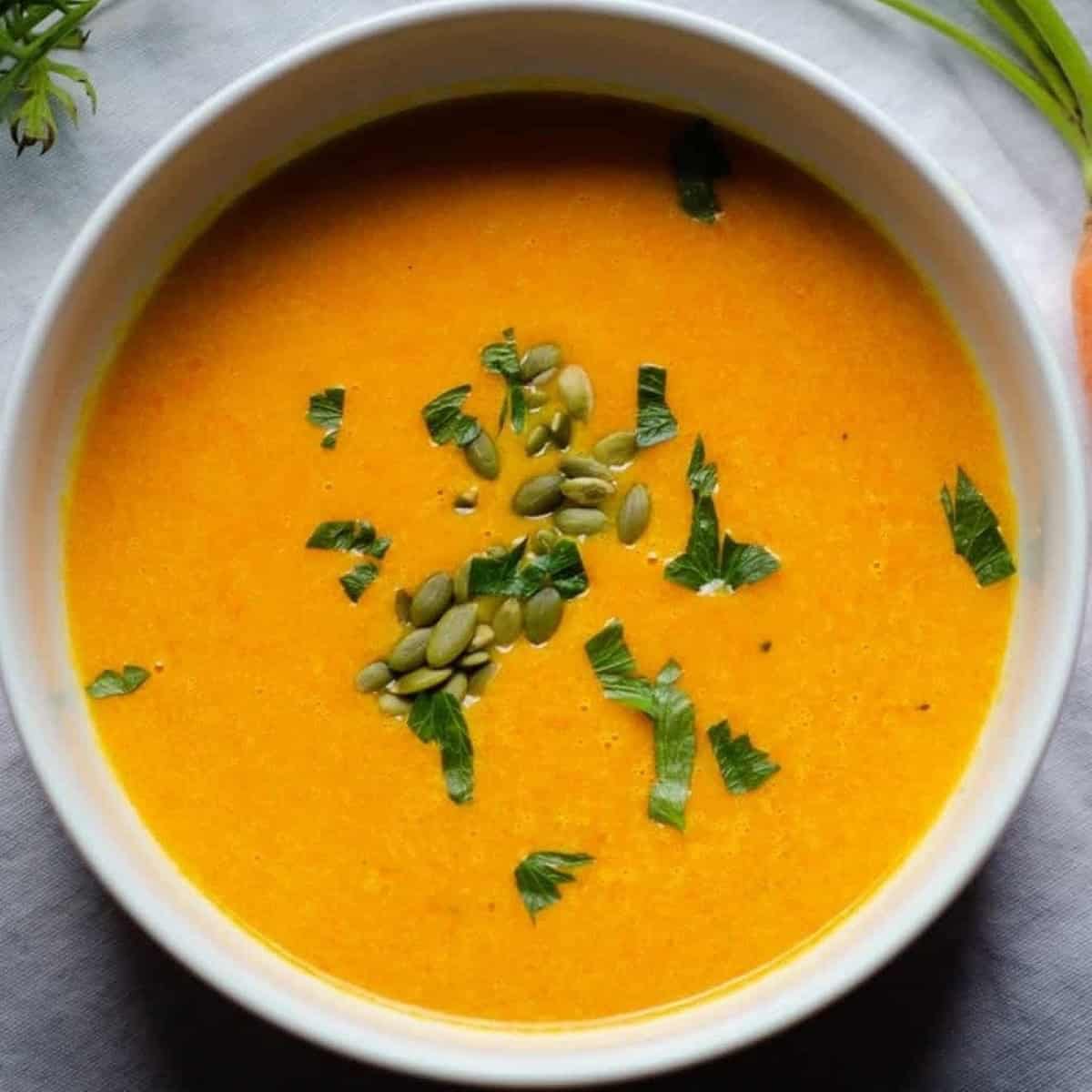 Carrot And Parsnip Soup Perfect Way To Welcome Fall