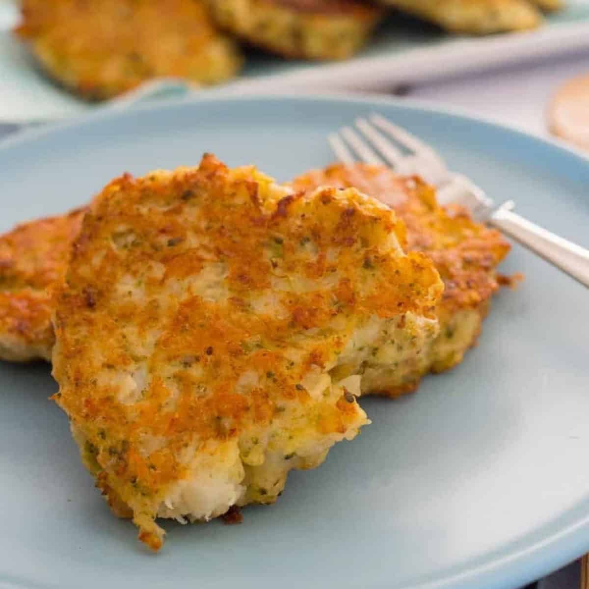 Cauliflower Broccoli And Cheese Fritters 5 Ingredients