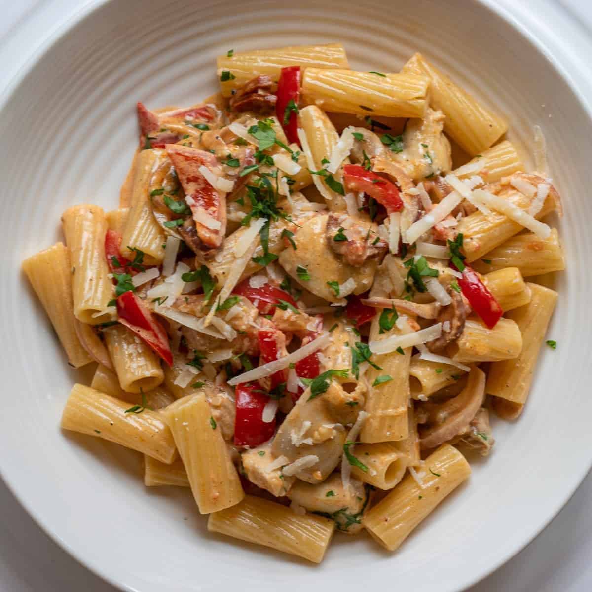 Chicken And Chorizo Pasta