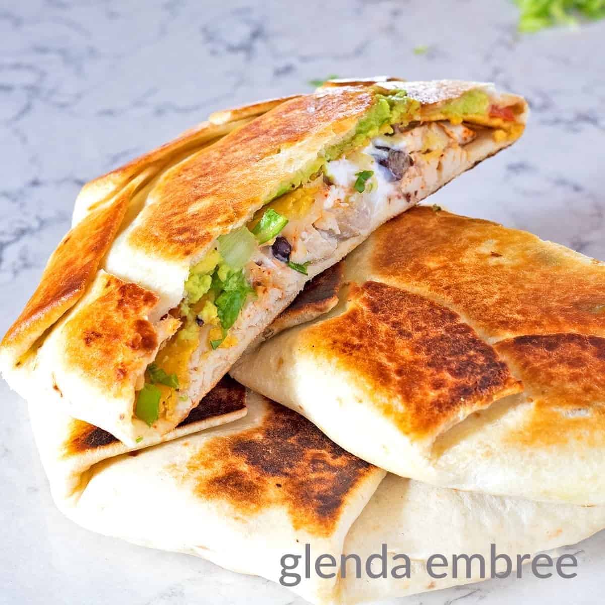 Chicken Crunch Wrap Supreme Easy Delish