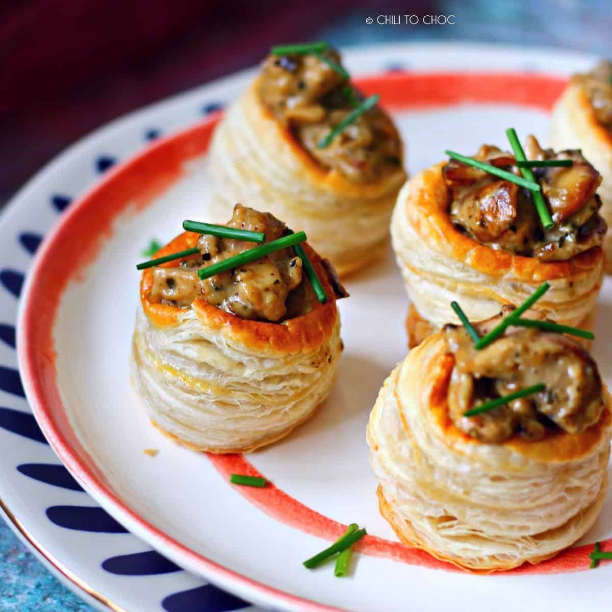 Chicken Mushroom Vol Au Vent Chicken Mushroom Vol Au Vent