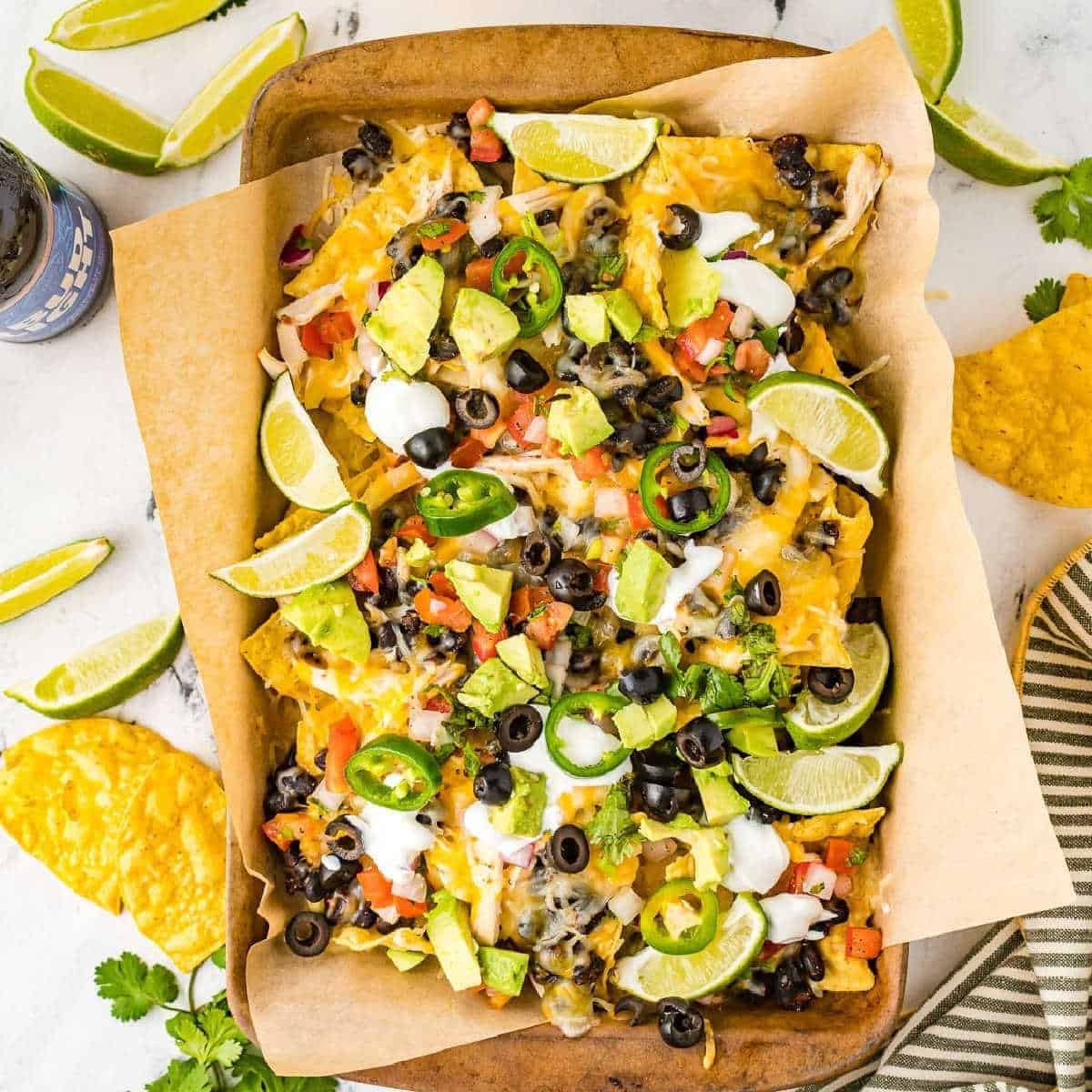 Chicken Nachos Chicken Nachos