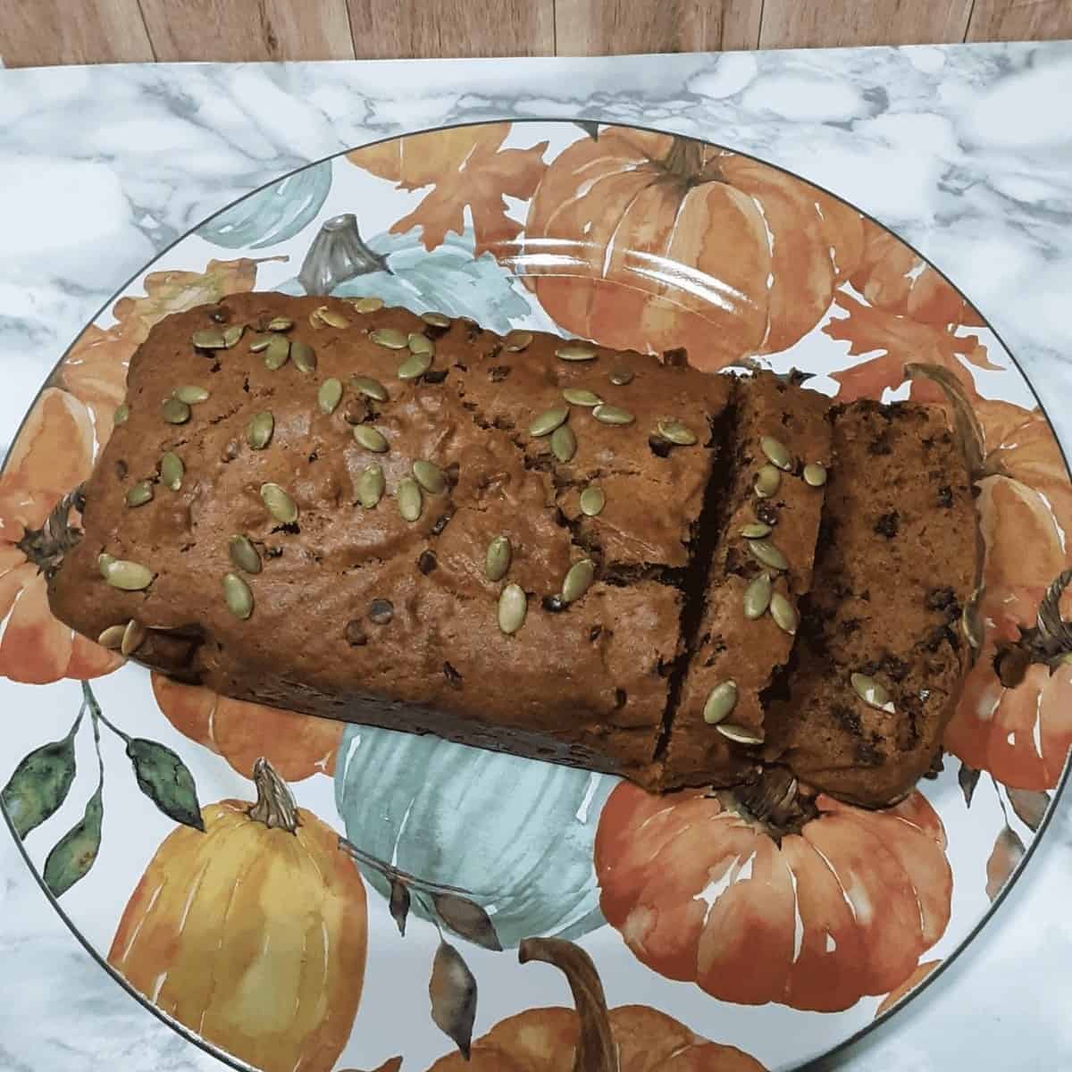 Chocolate Chip Pumpkin Bread Chocolate Chip Pumpkin Bread