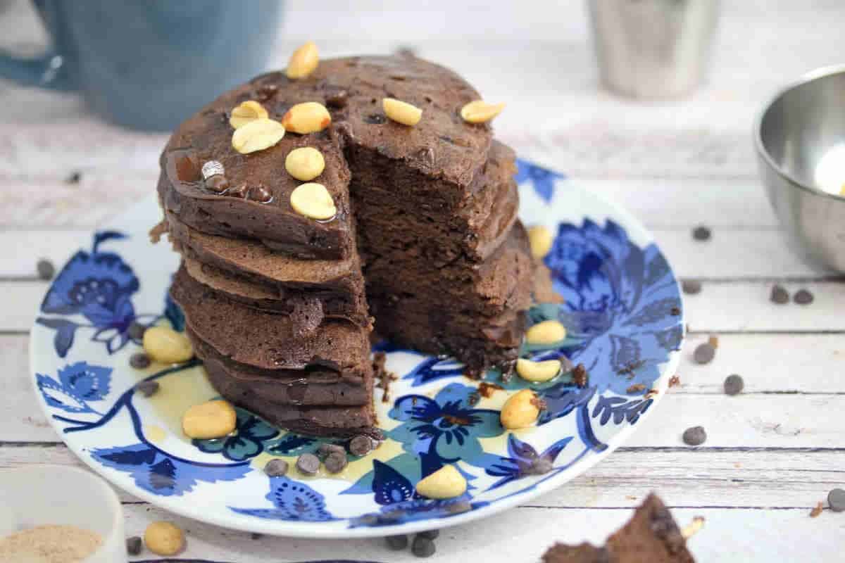 Chocolate Protein Pancakes Chocolate Protein Pancakes