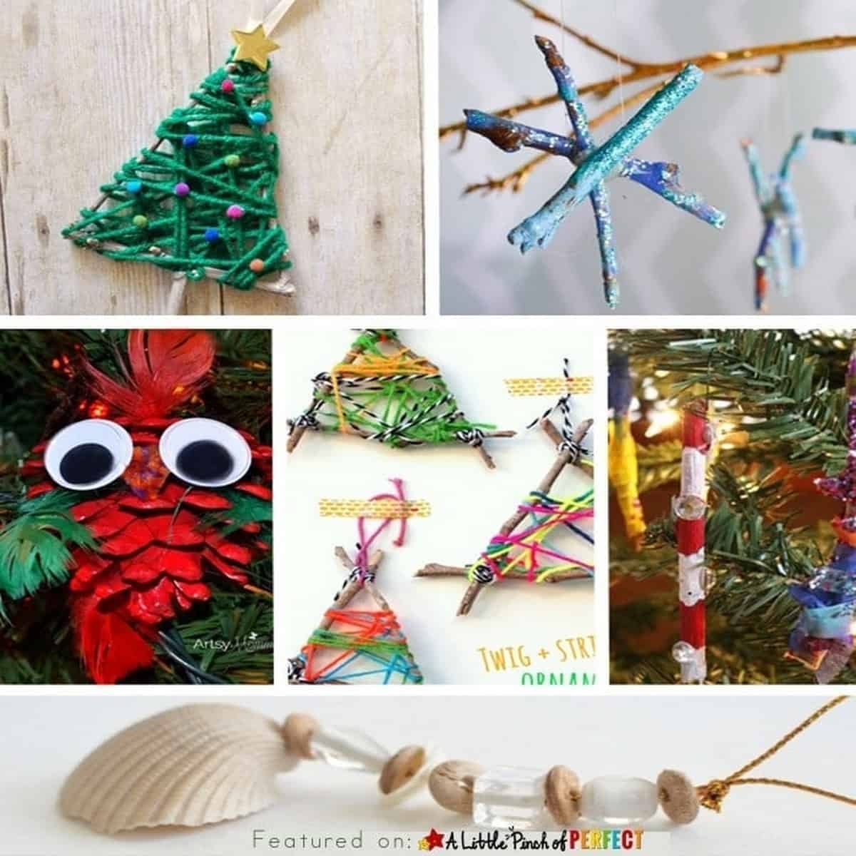Christmas Ornaments Nature Craft For Kids Christmas Ornaments Nature Craft For Kids