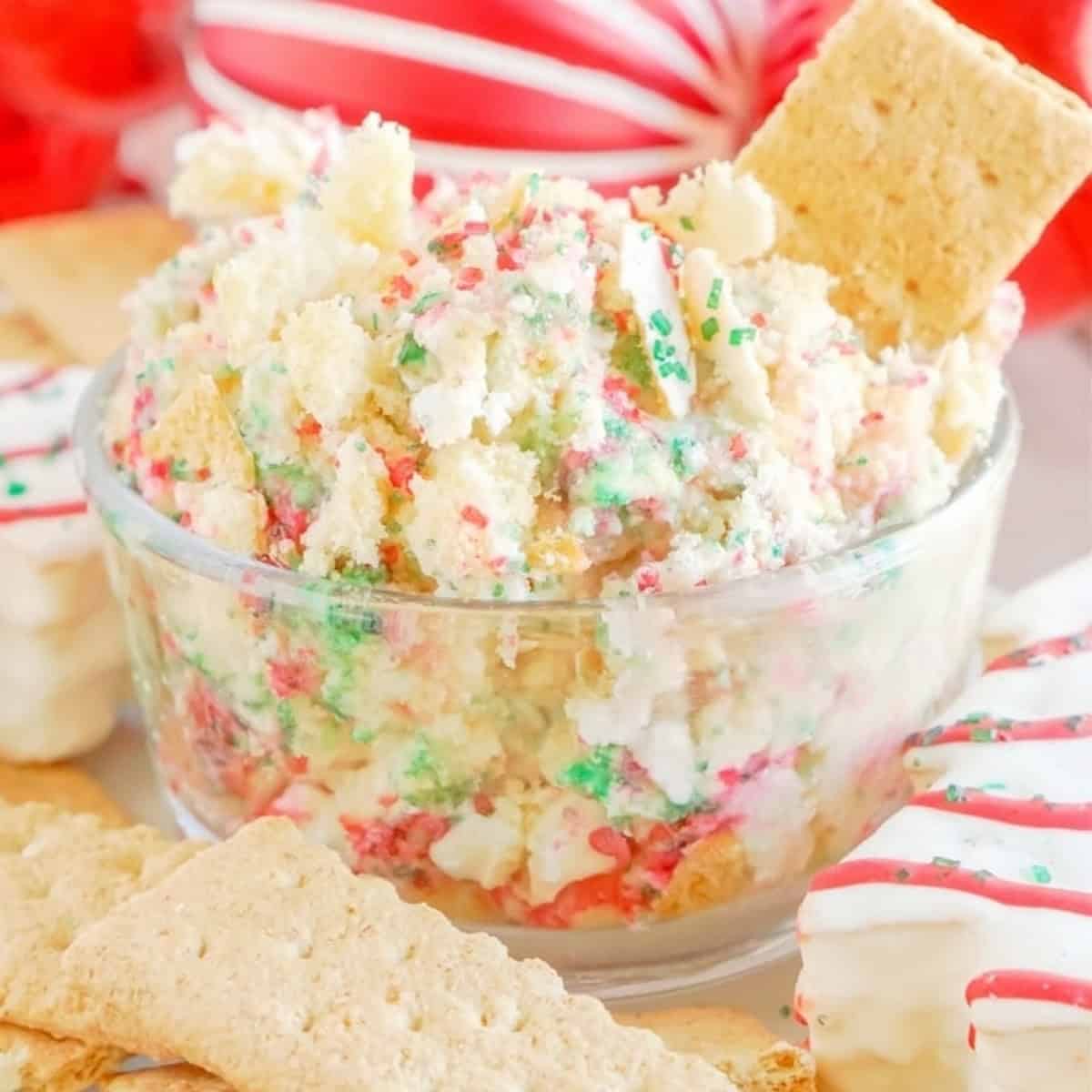 Christmas Tree Cake Dip