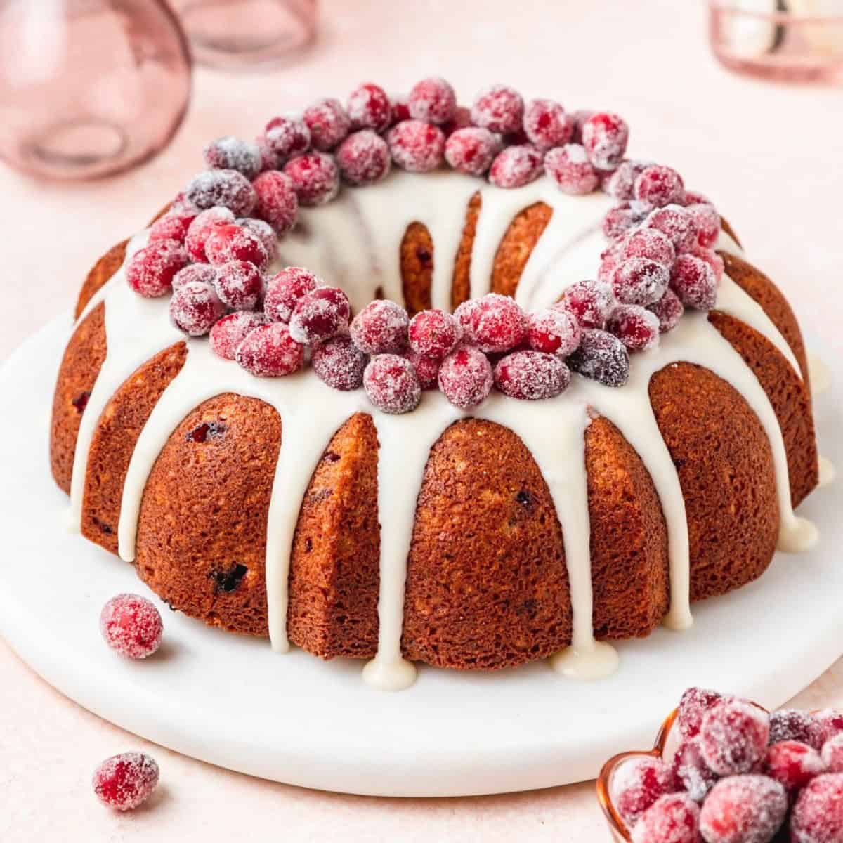 Cranberry Bundt Cake Cranberry Bundt Cake