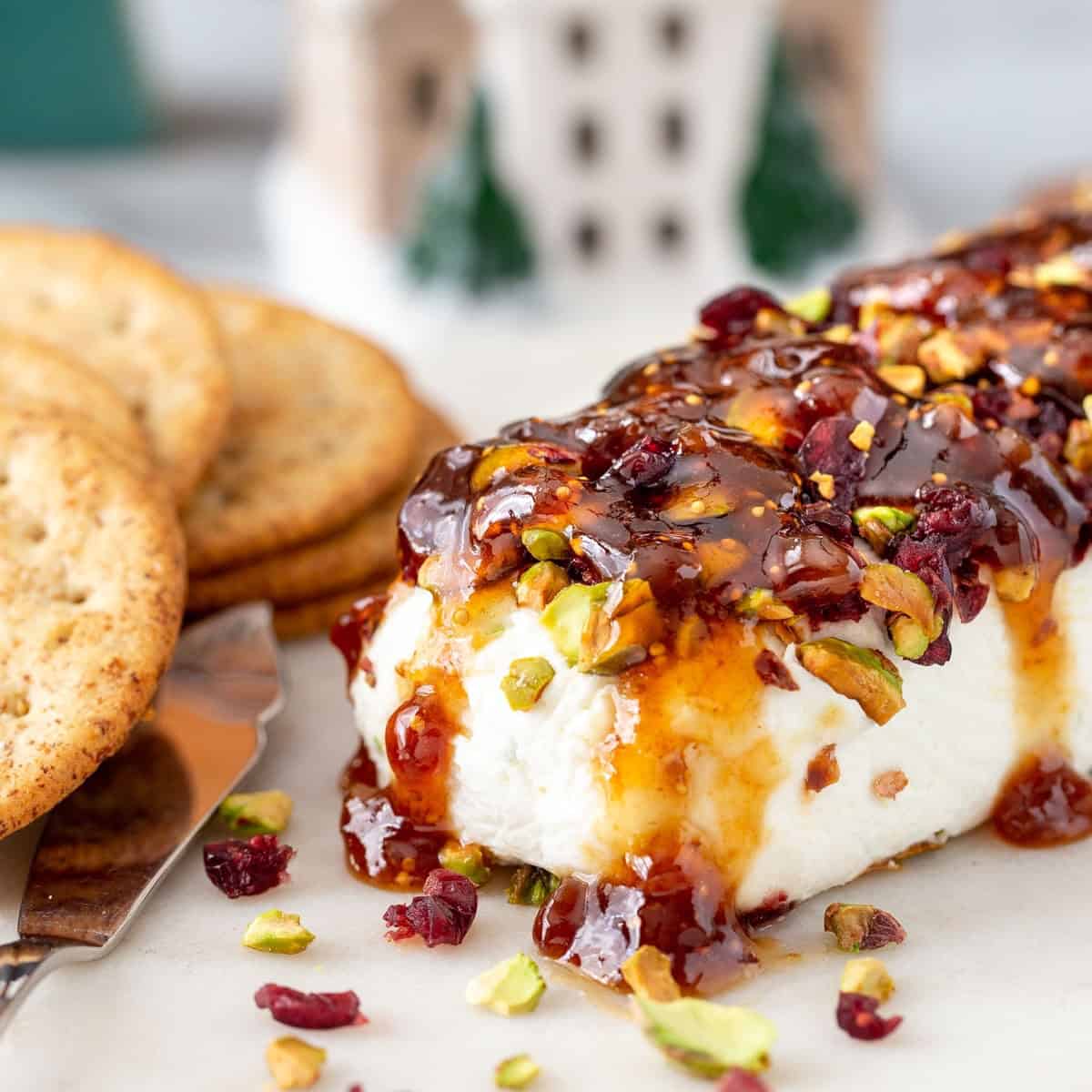 Cranberry Pistachio Fig Cheese Log Cranberry Pistachio Fig Cheese Log