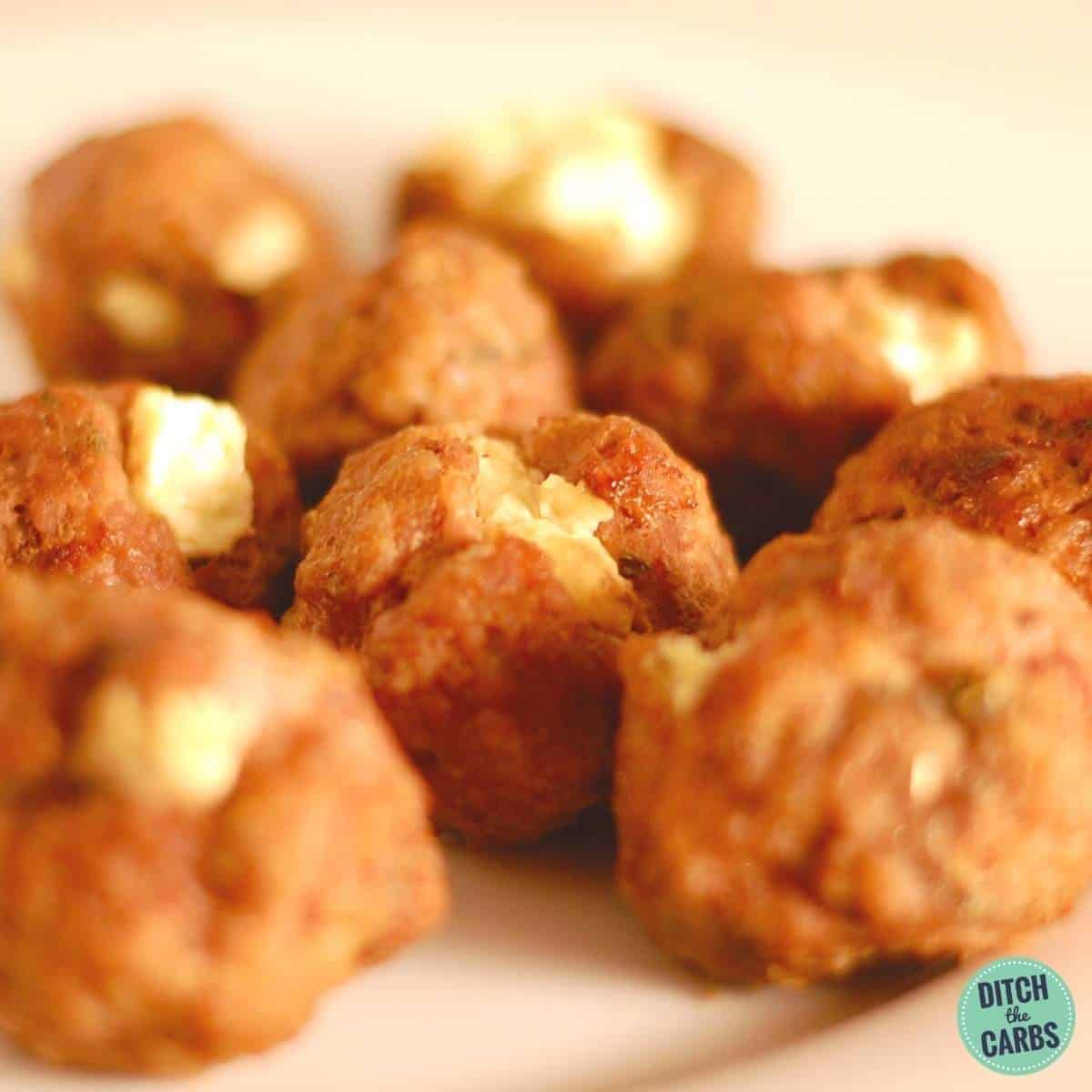 Cream Cheese Stuffed Meatballs Cream Cheese Stuffed Meatballs