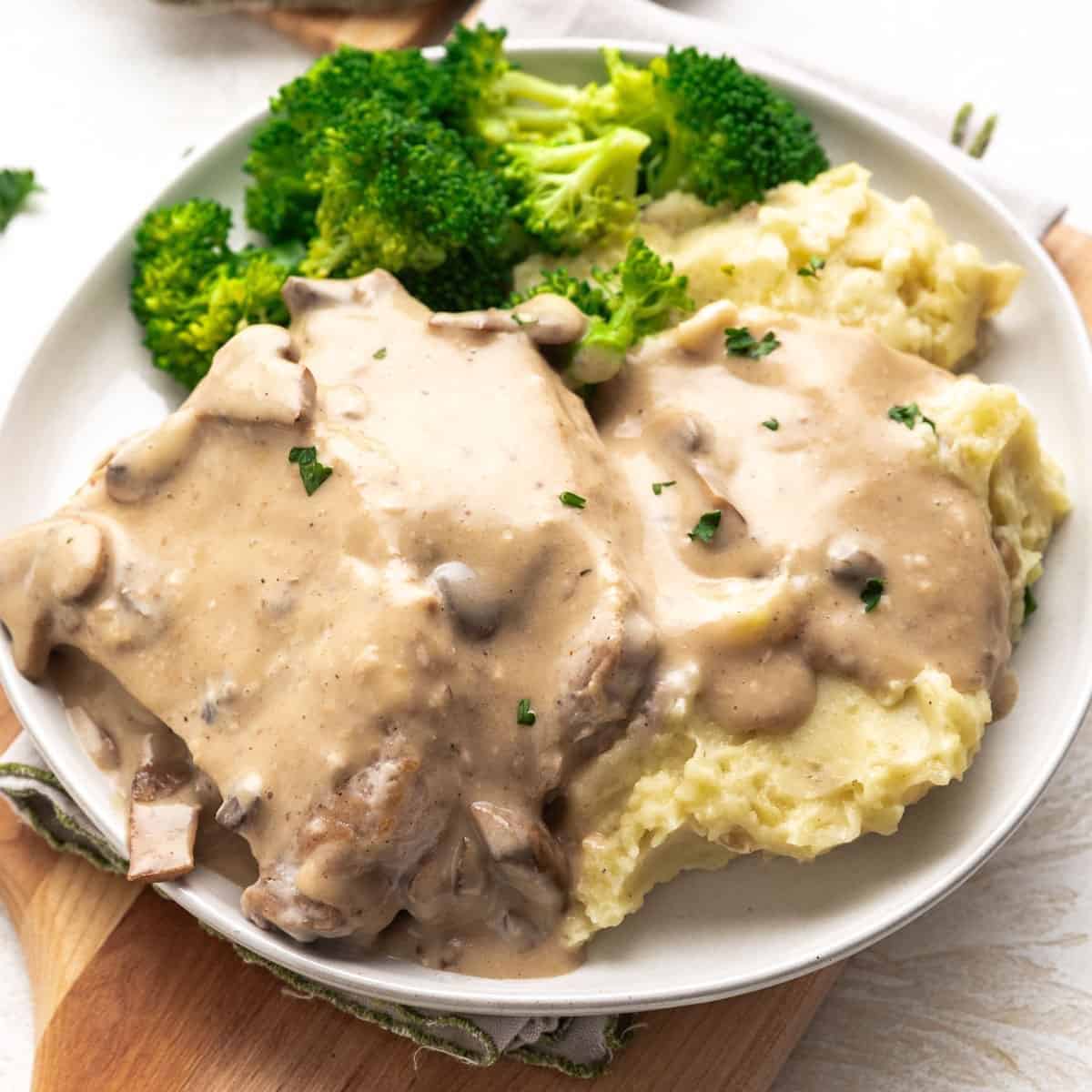 Cream Of Mushroom Pork Chops Cream Of Mushroom Pork Chops