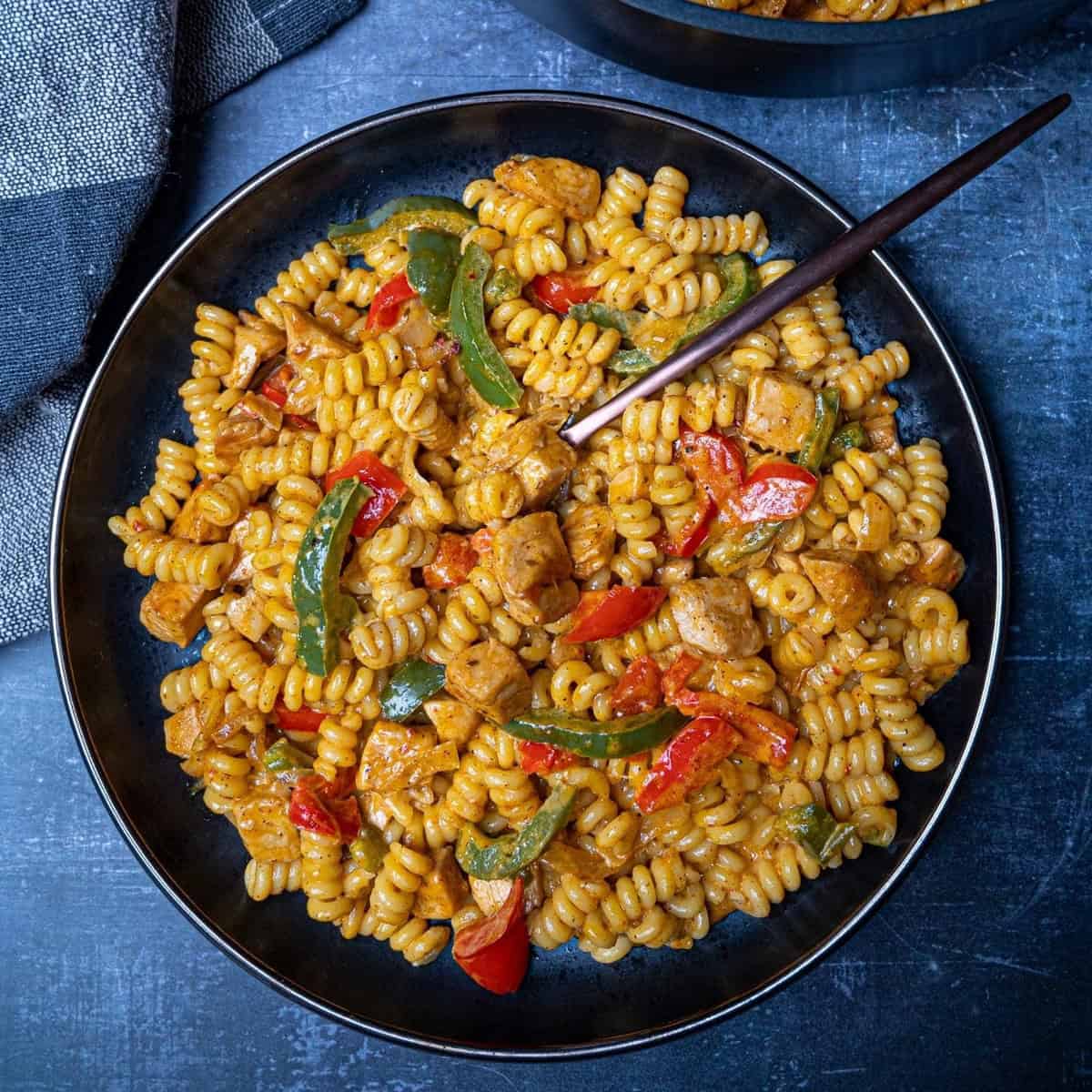 Creamy Chicken Fajita Pasta Creamy Chicken Fajita Pasta