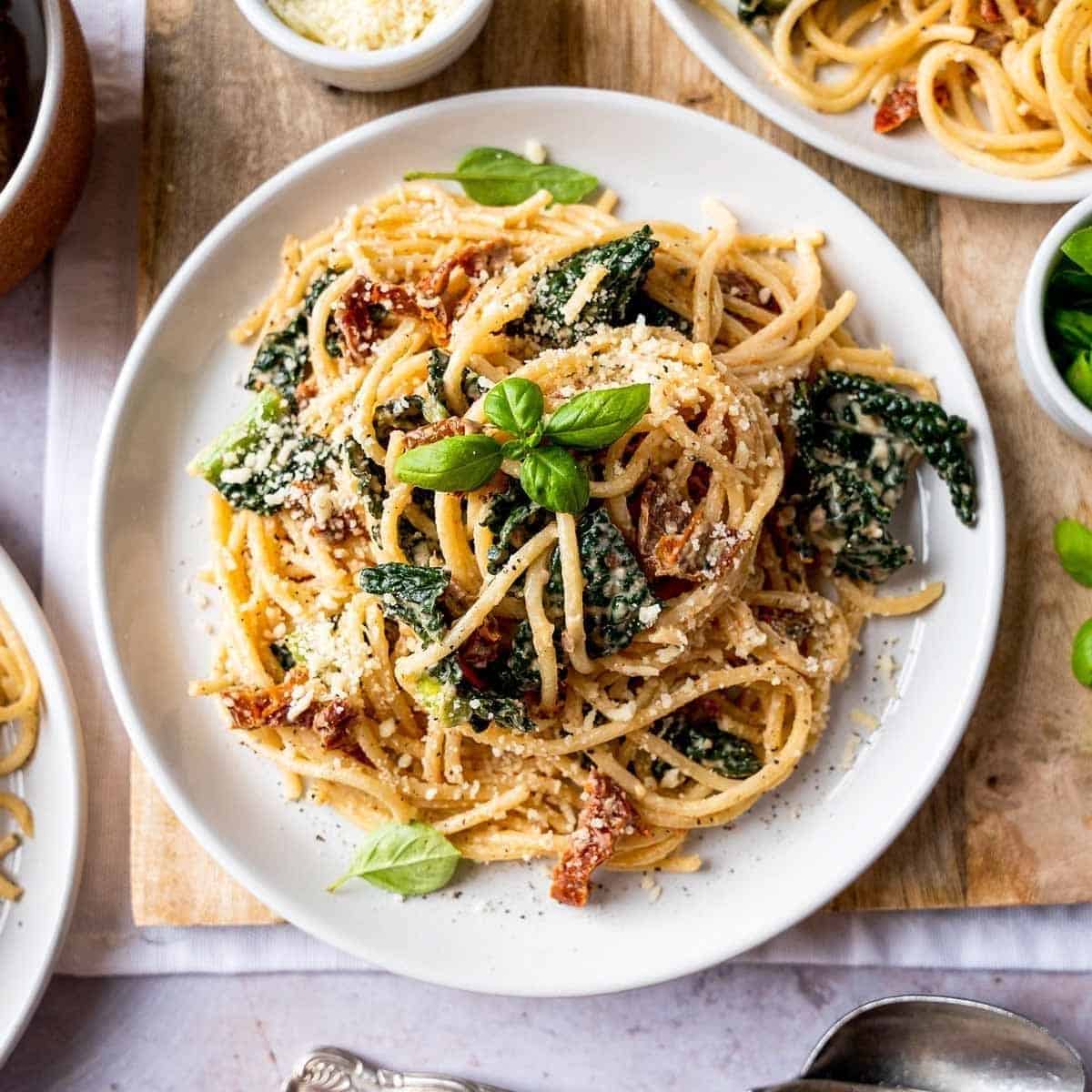 Creamy Kale Pasta