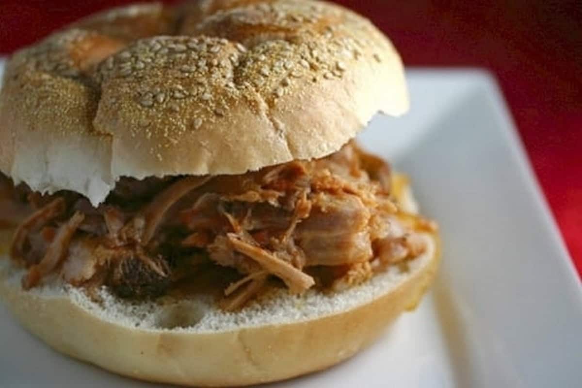 Crockpot Barbecued Pulled Pork