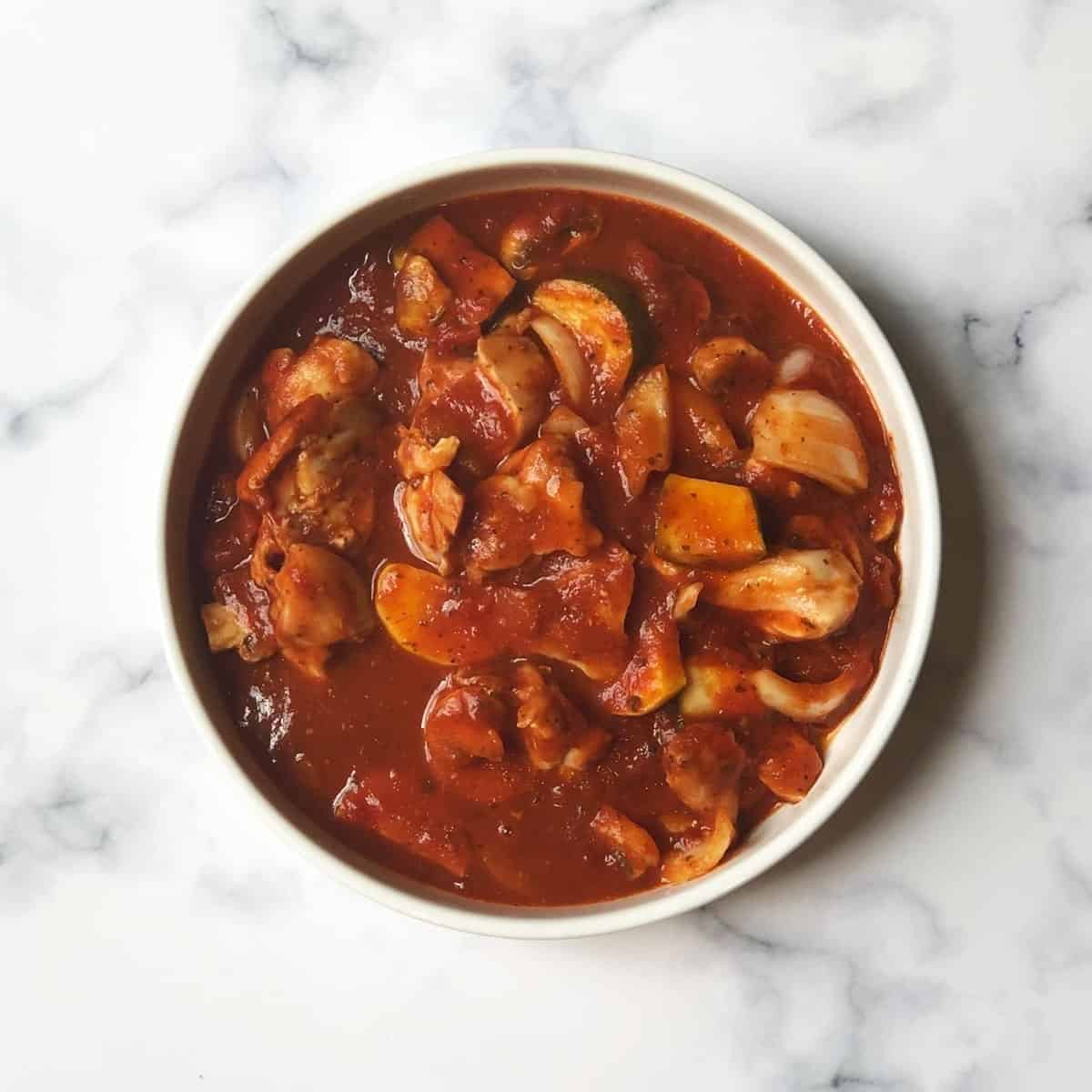 Crockpot Chicken Cacciatore Crockpot Chicken Cacciatore