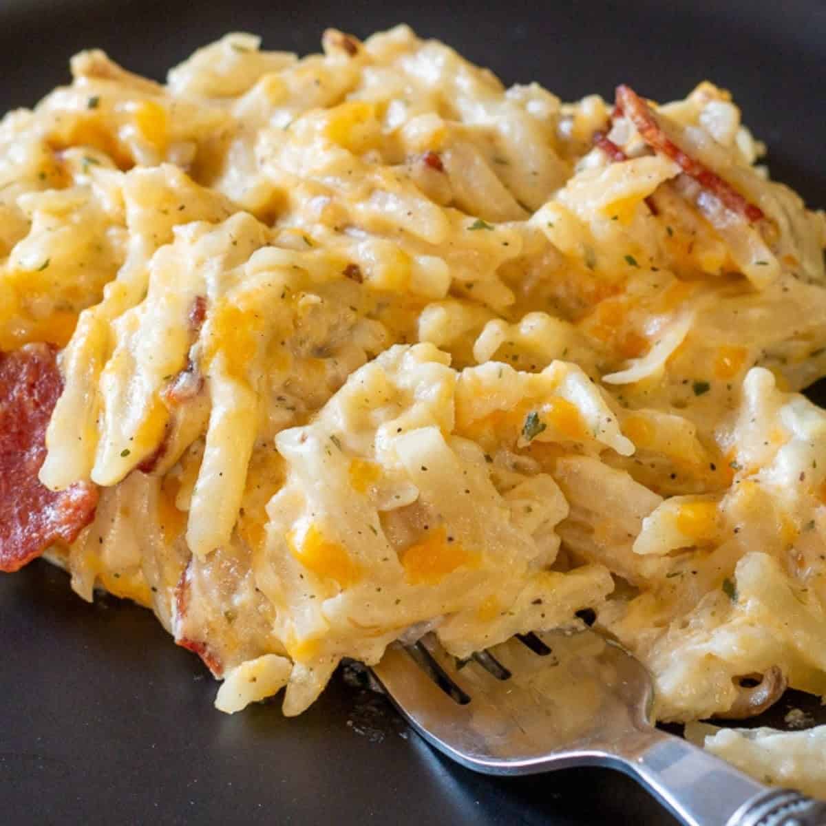 Crockpot Cracker Barrel Hash Brown Casserole