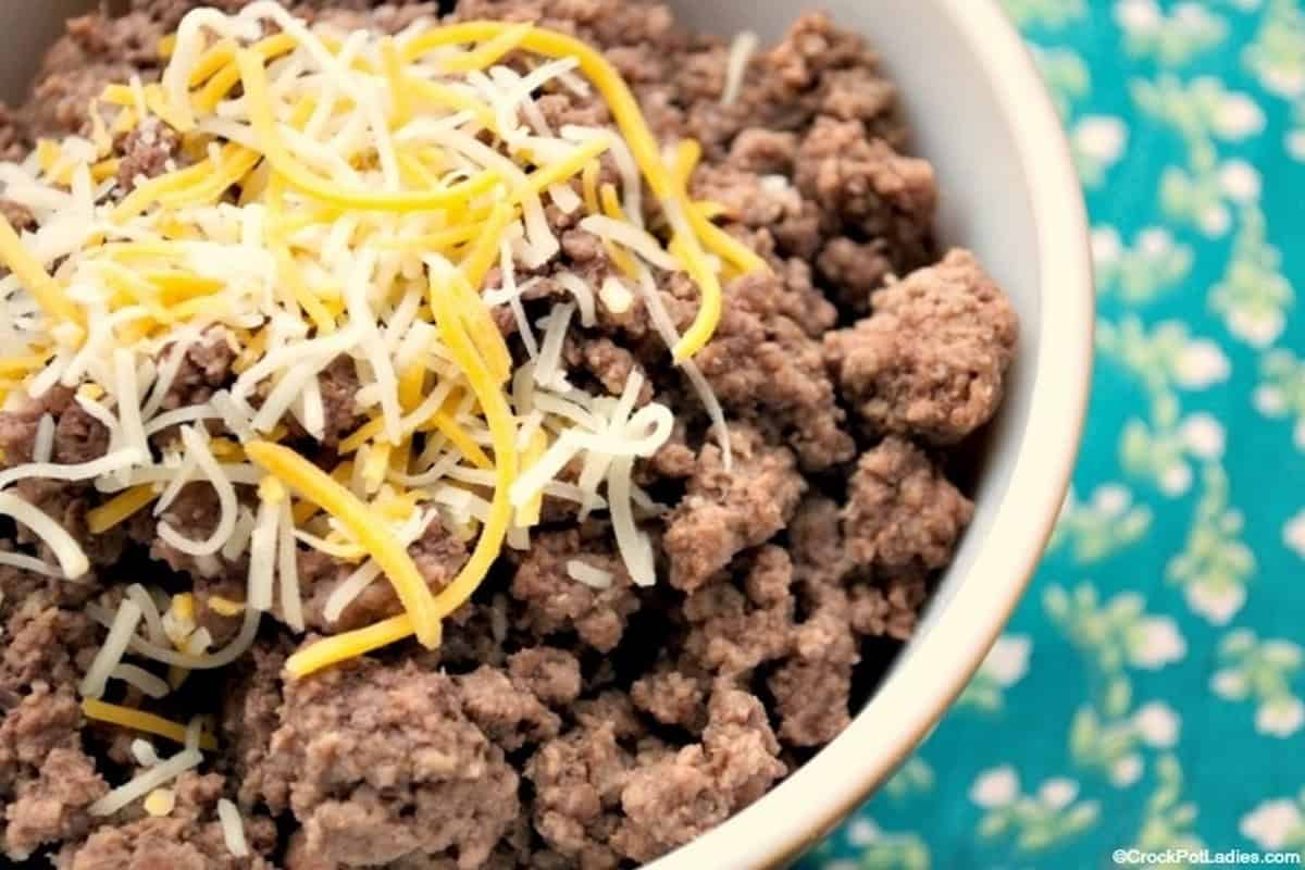 Crockpot Easy Taco Meat