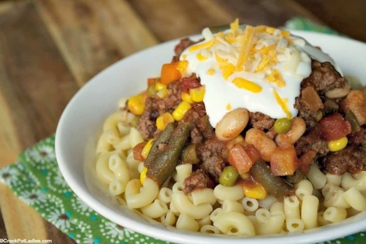 Crockpot Easy Vegetable Beef Chili