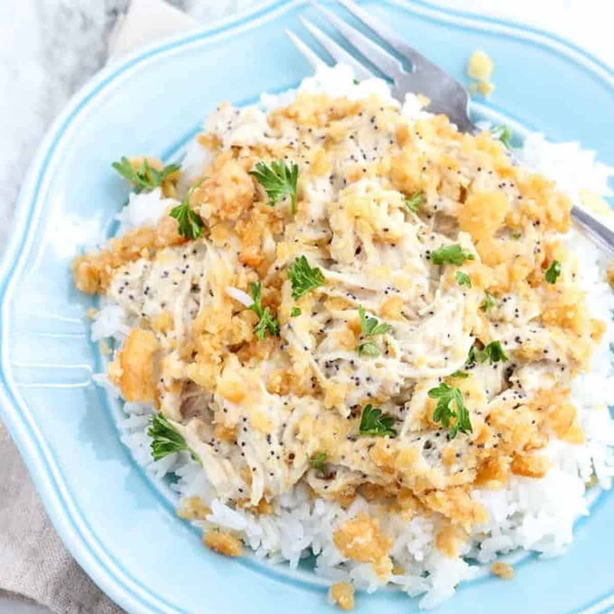 Crockpot Poppy Seed Chicken Crockpot Poppy Seed Chicken
