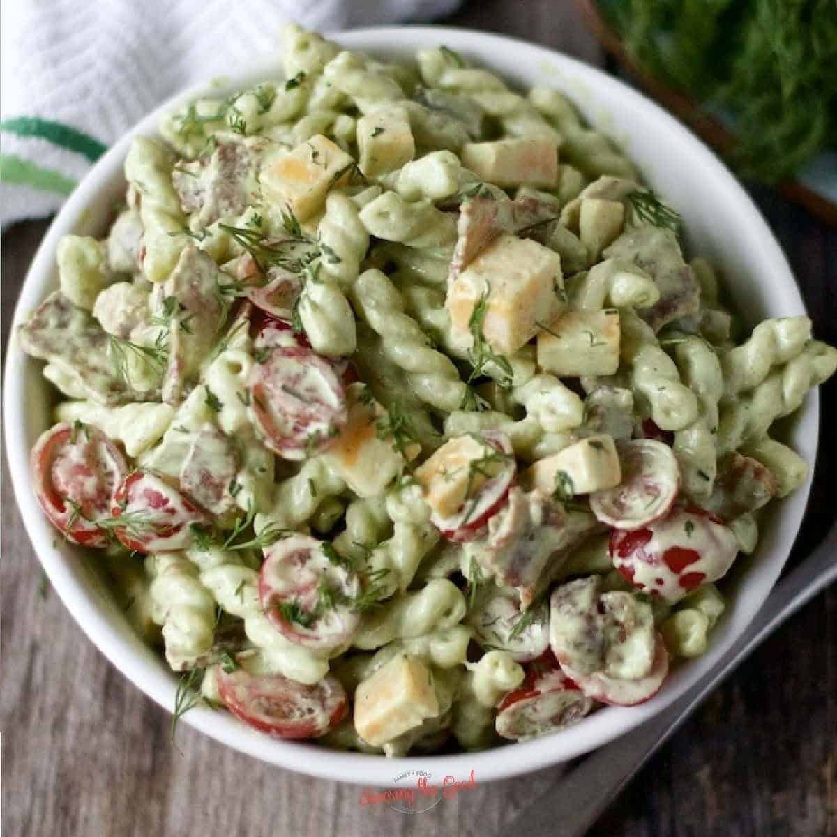 Dill Pickle Pasta Salad Recipe Dill Pickle Pasta Salad Recipe