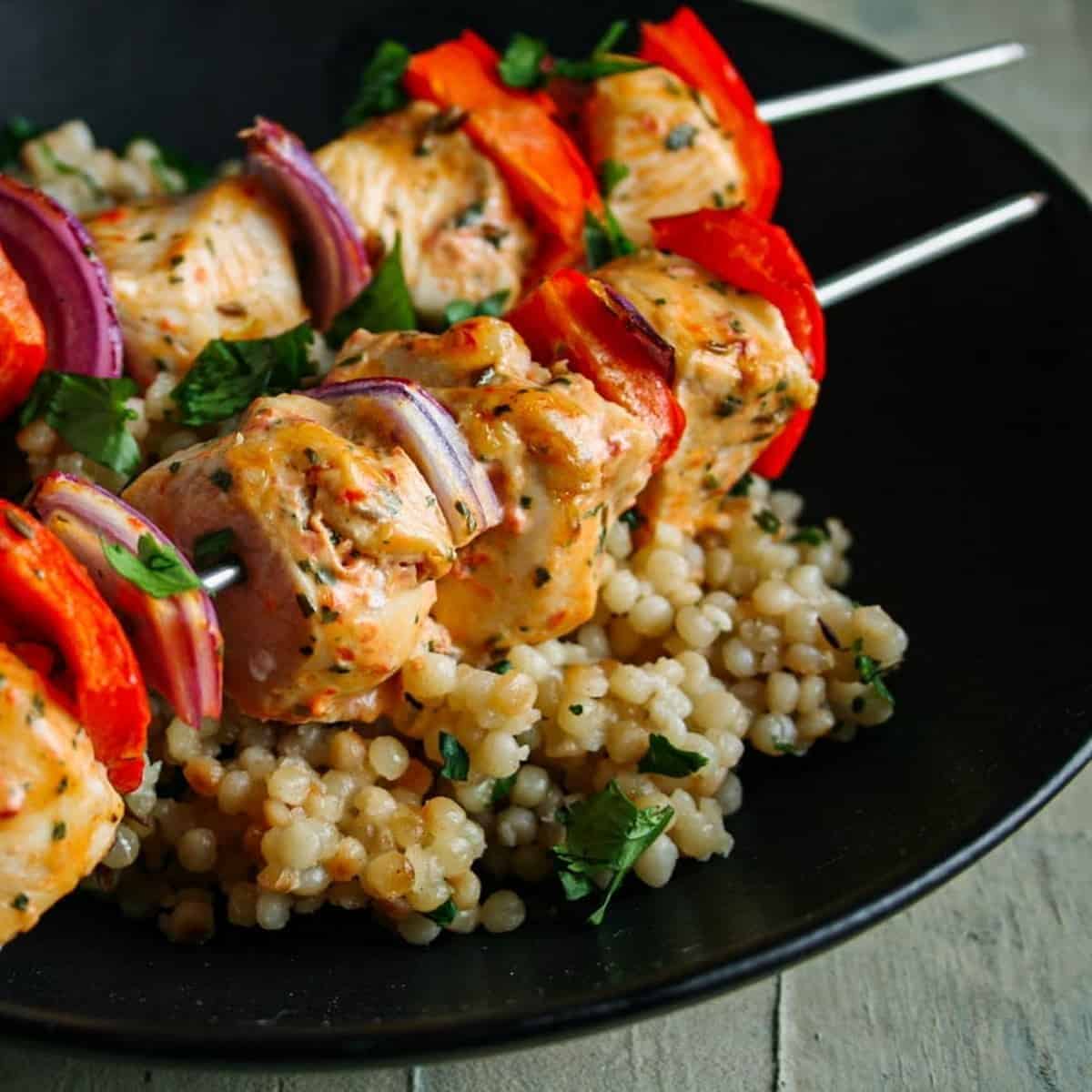 Dinner Super Easy Yogurt Marinated Greek Chicken Kebabs