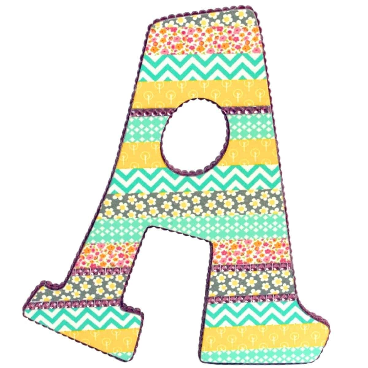 Diy Decorative Washi Tape Letter