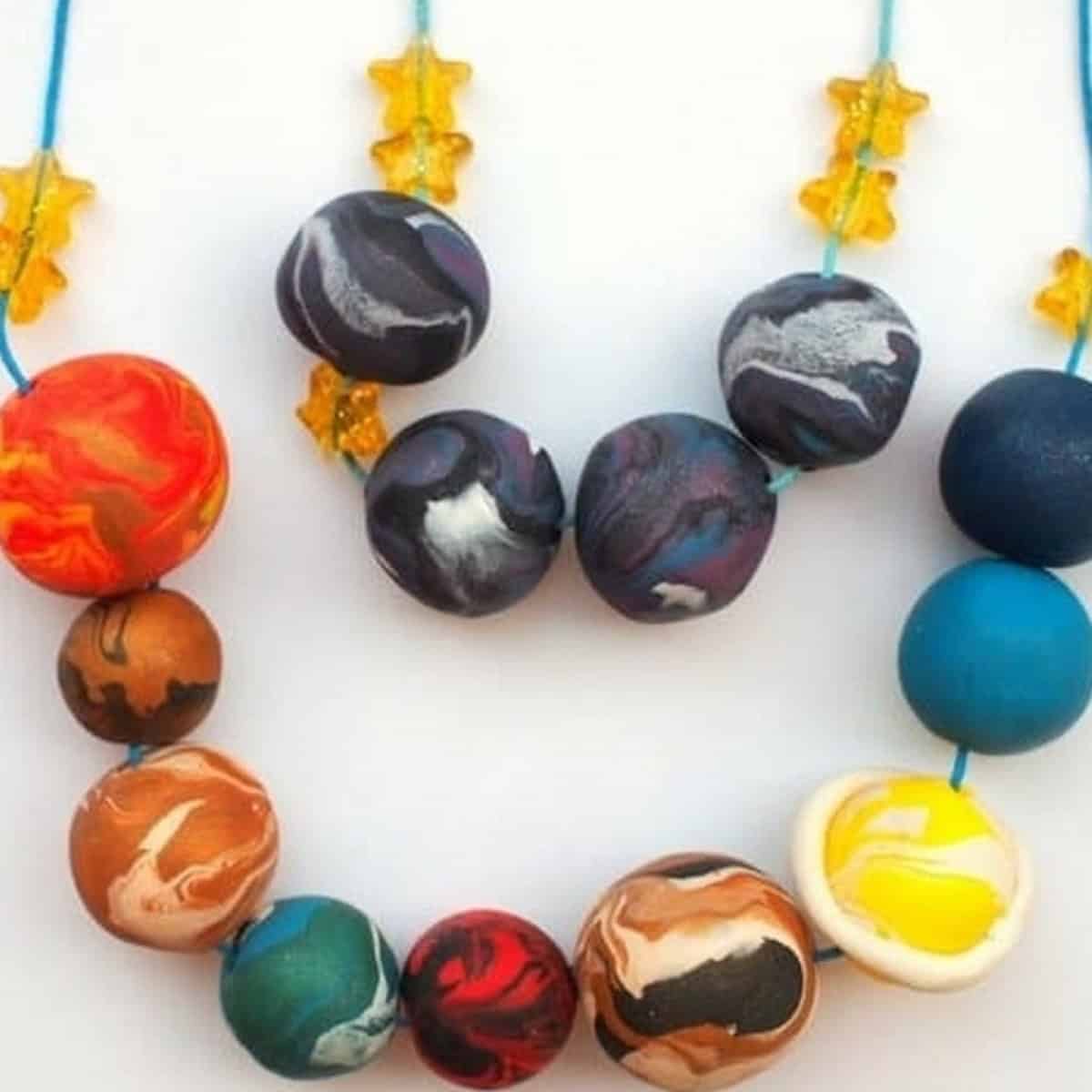 Diy Outer Space Kids Jewelry