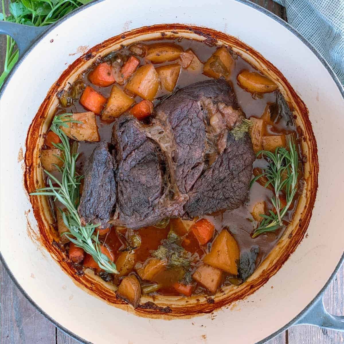 Dutch Oven Pot Roast Dutch Oven Pot Roast