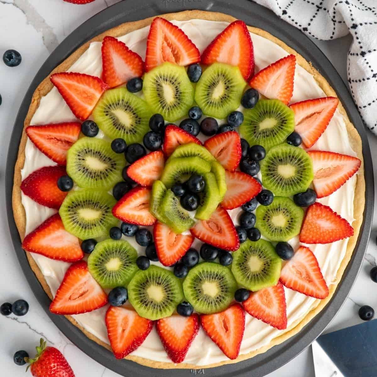 Easy Fruit Pizza