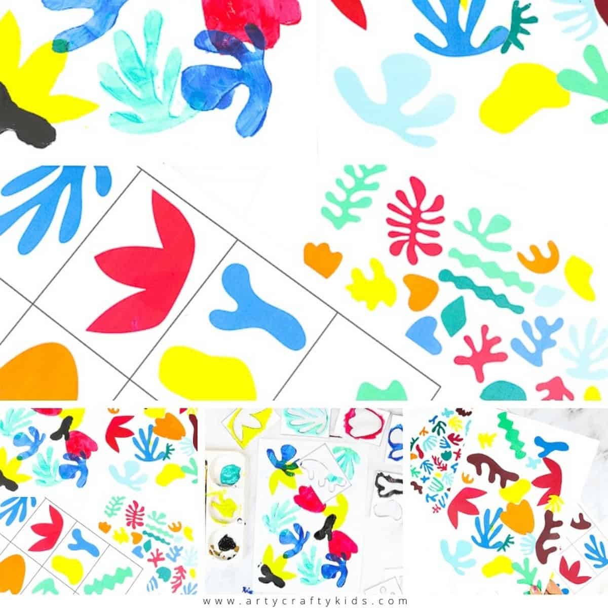 Easy Matisse Art Project For Kids