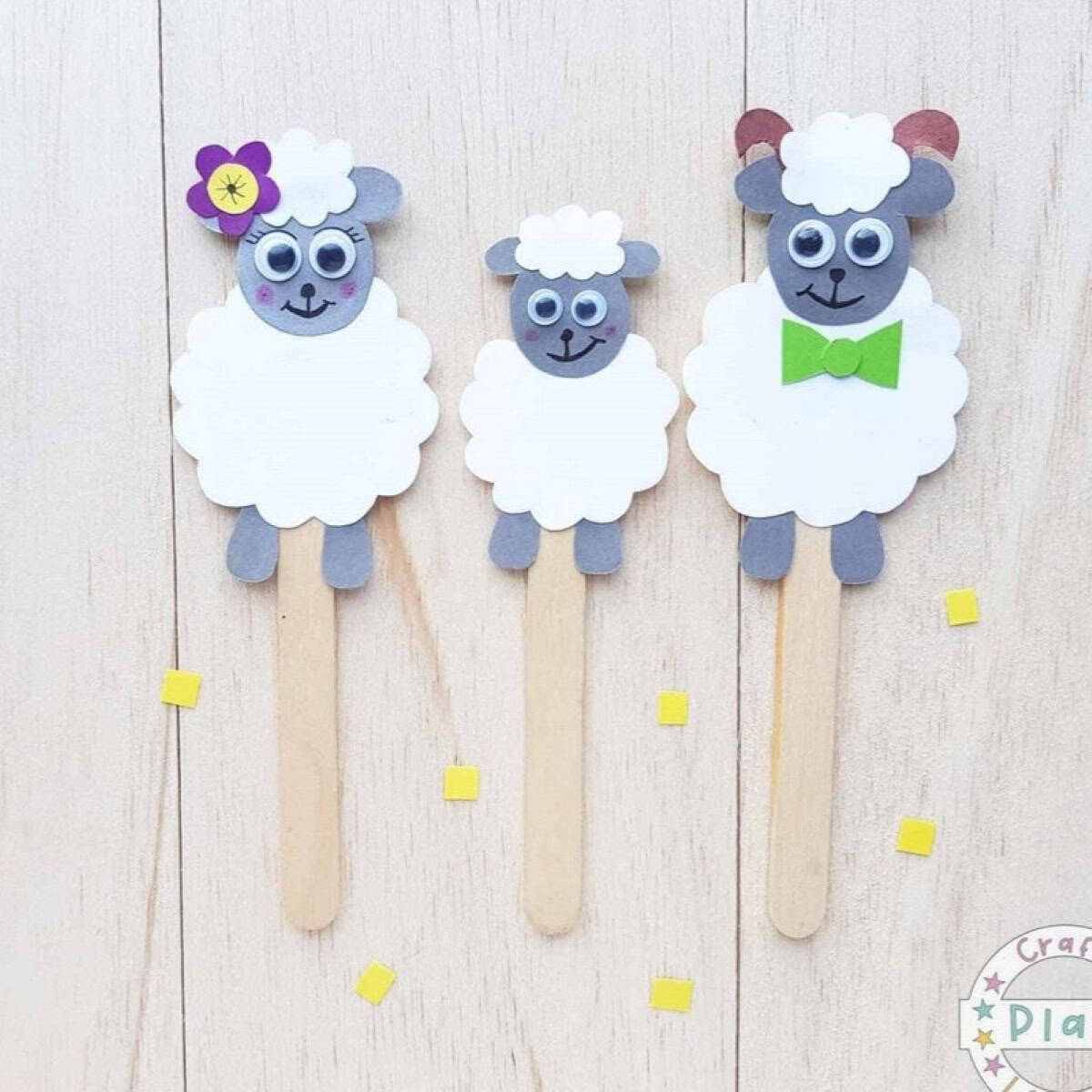 Easy Spring Sheep Craft For Kids