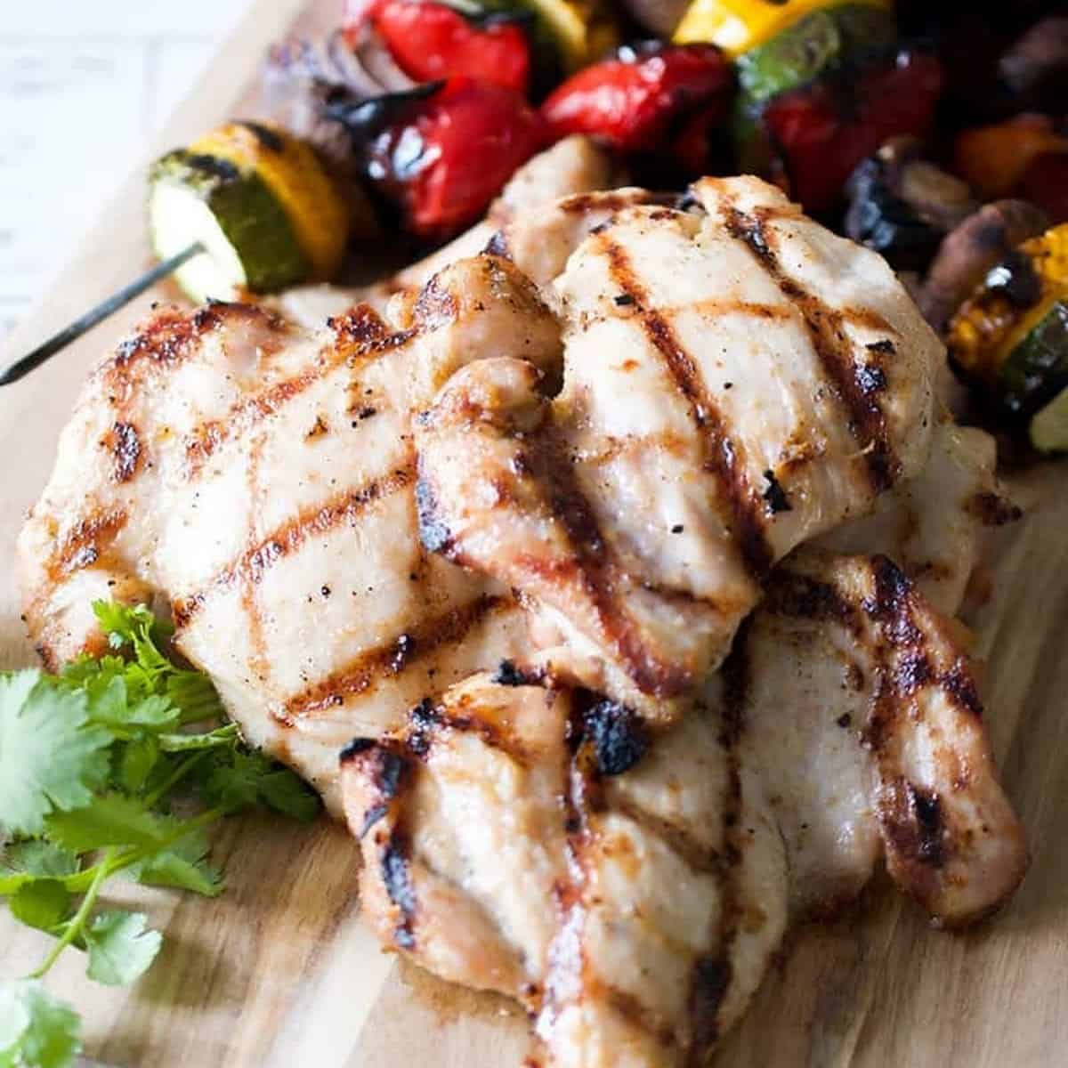 Easy Weeknight Grilled Adobo Chicken Thighs