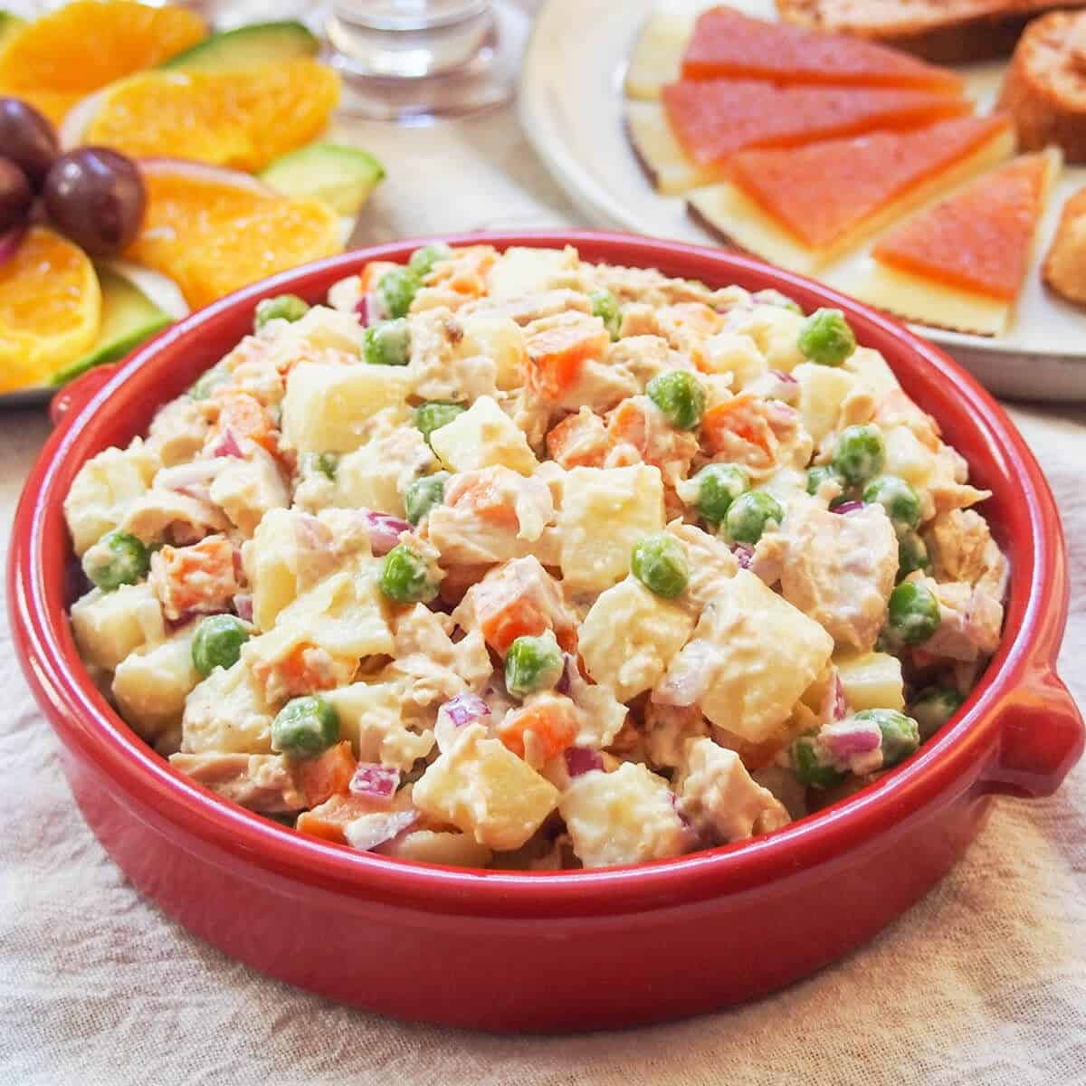Ensaladilla Rusa Spanish Potato Salad Ensaladilla Rusa Spanish Potato Salad