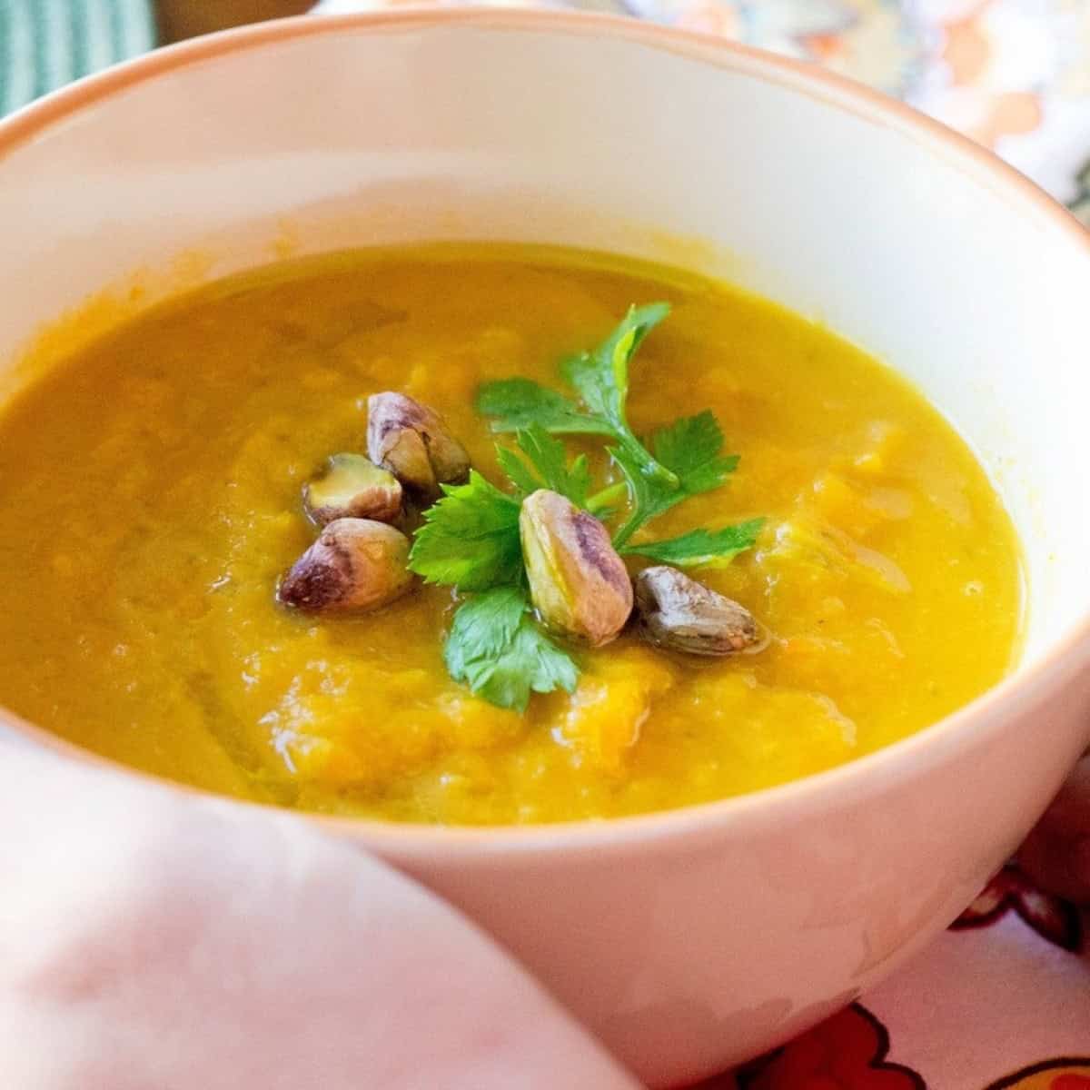 Fall Harvest Vegetable Lectin Free Soup Dairy Free Vegan Paleo