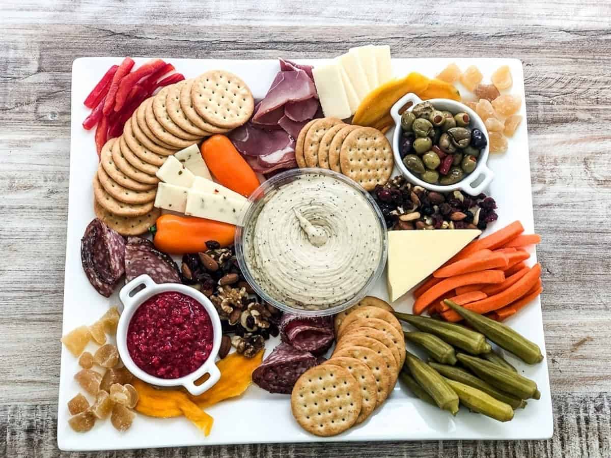 Fresh Simple Charcuterie Board