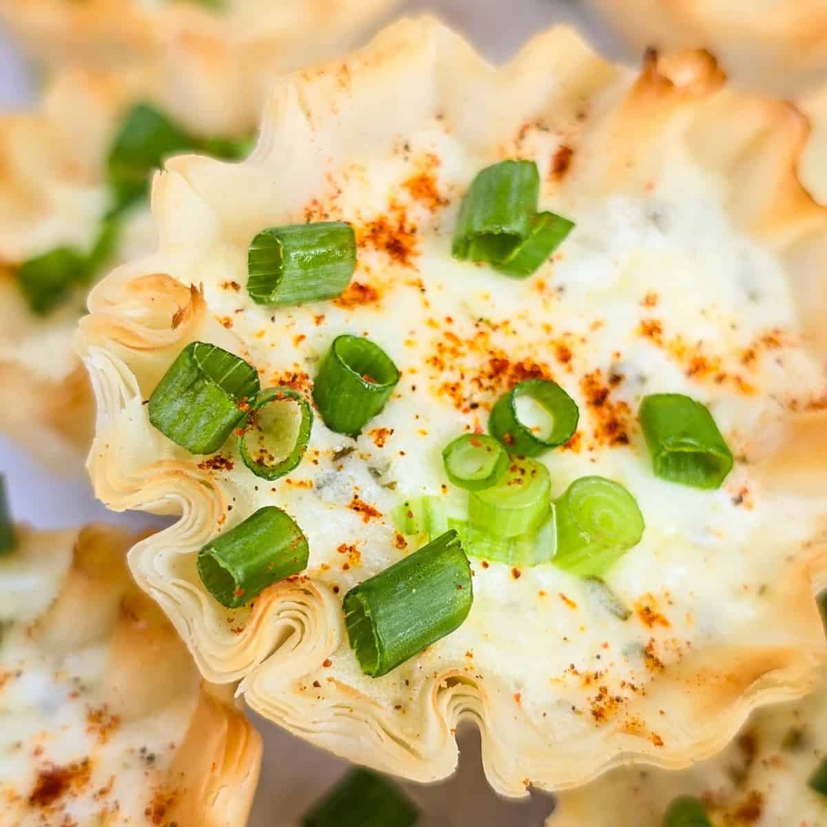 Garlic Feta Phyllo Bites Garlic Feta Phyllo Bites