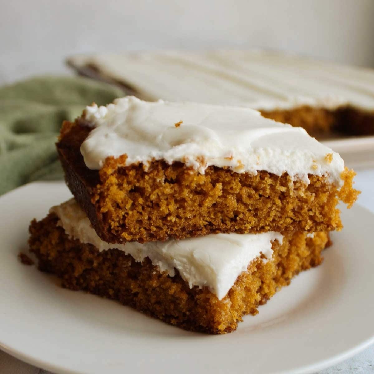 Grandma Rees Frosted Pumpkin Squares Grandma Rees Frosted Pumpkin Squares