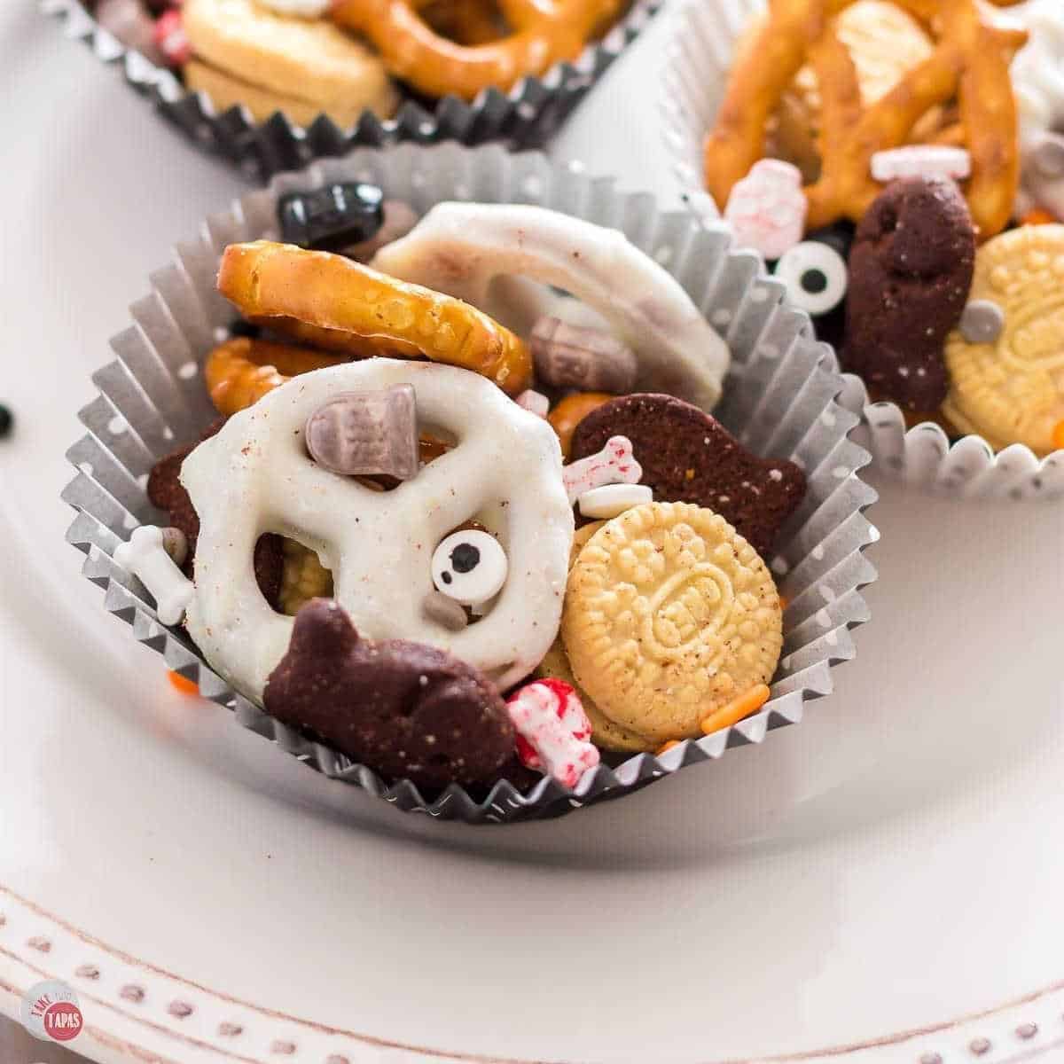 Graveyard Grub Halloween Snack Mix Graveyard Grub Halloween Snack Mix