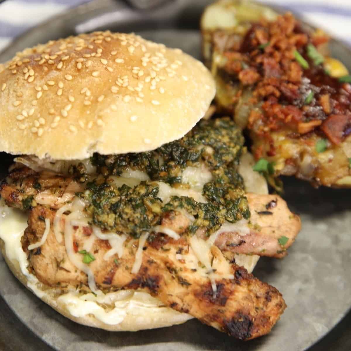 Grilled Chicken Sandwiches