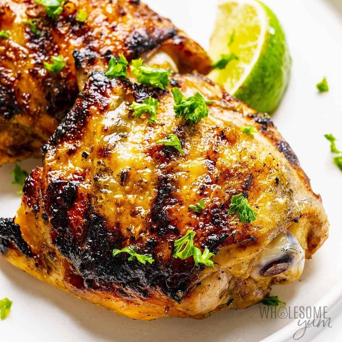 Grilled Chicken Thighs