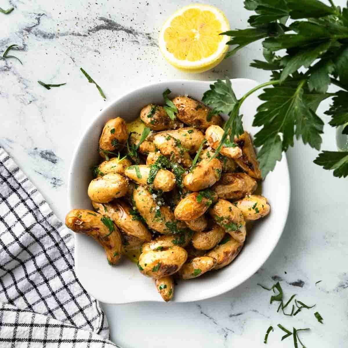 Grilled Fingerling Potatoes