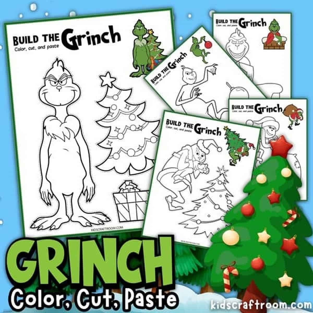Grinch Coloring Pages