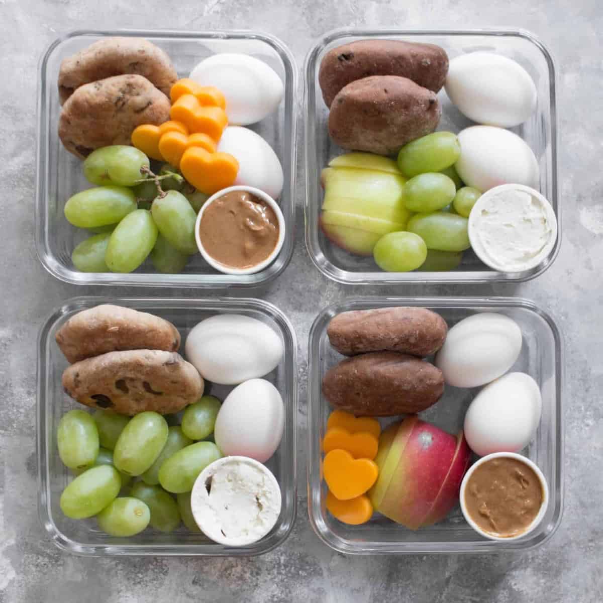 Healthy Make Ahead Snack Boxes Healthy Make Ahead Snack Boxes