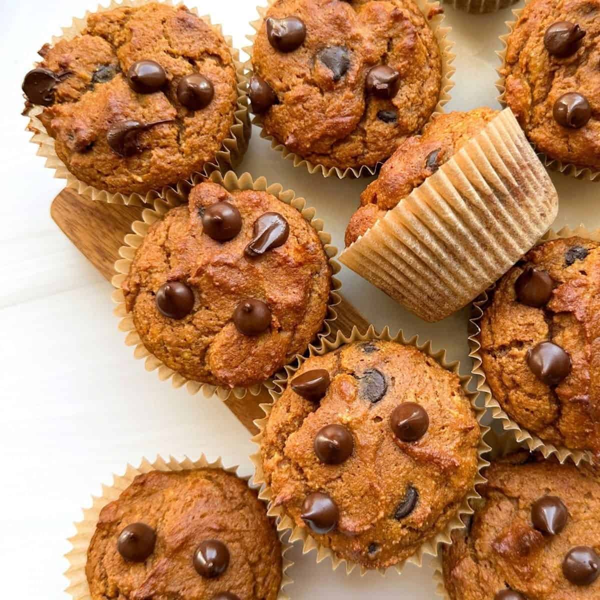 Healthy Pumpkin Muffins Healthy Pumpkin Muffins