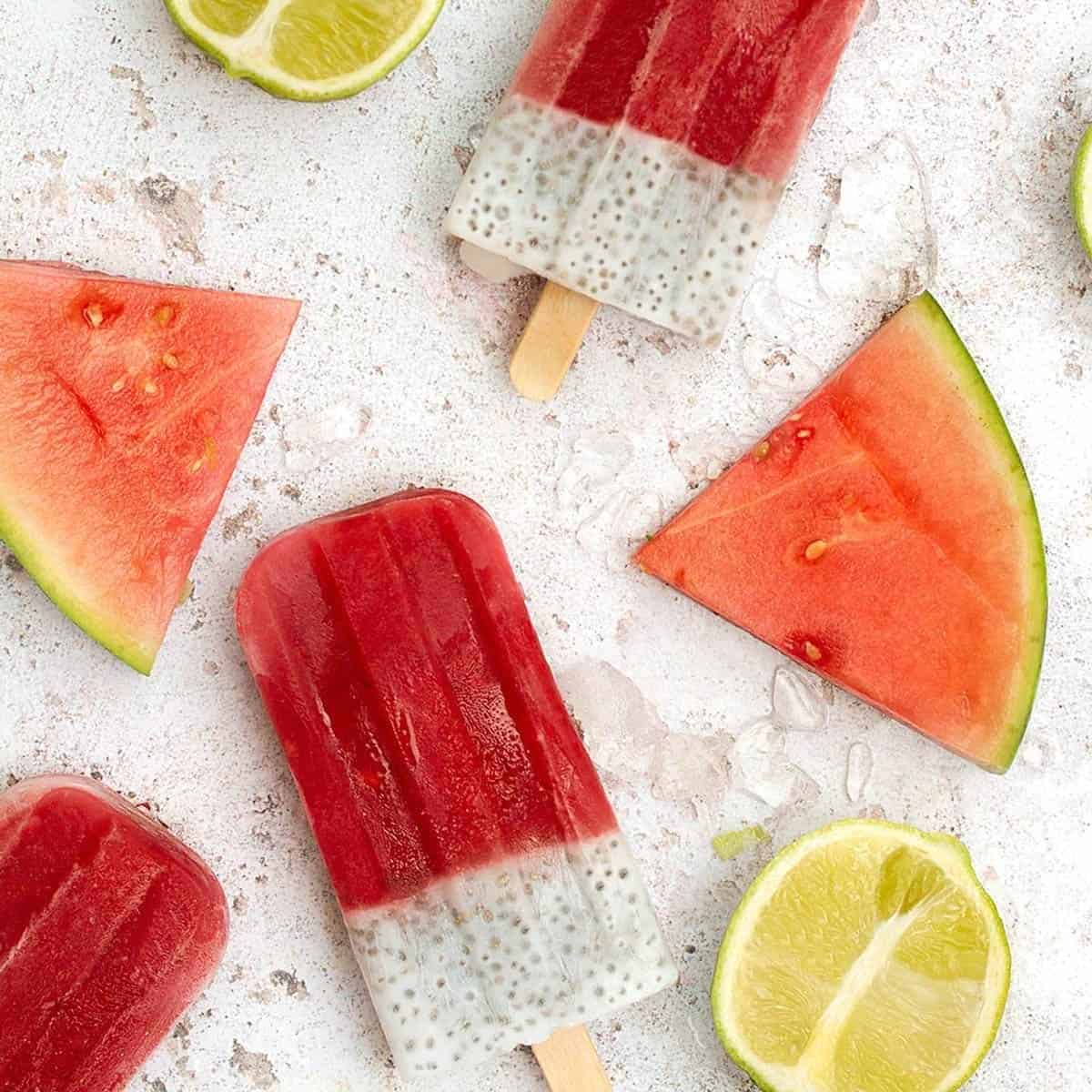 Healthy Watermelon Ice Lollies So Simple To Make