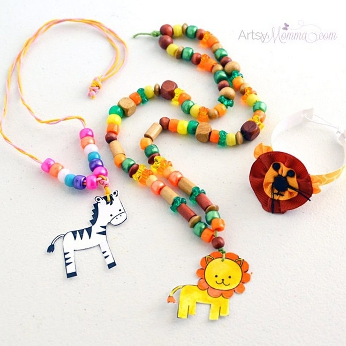 Laminated Stamped Jewelry Jungle Craft