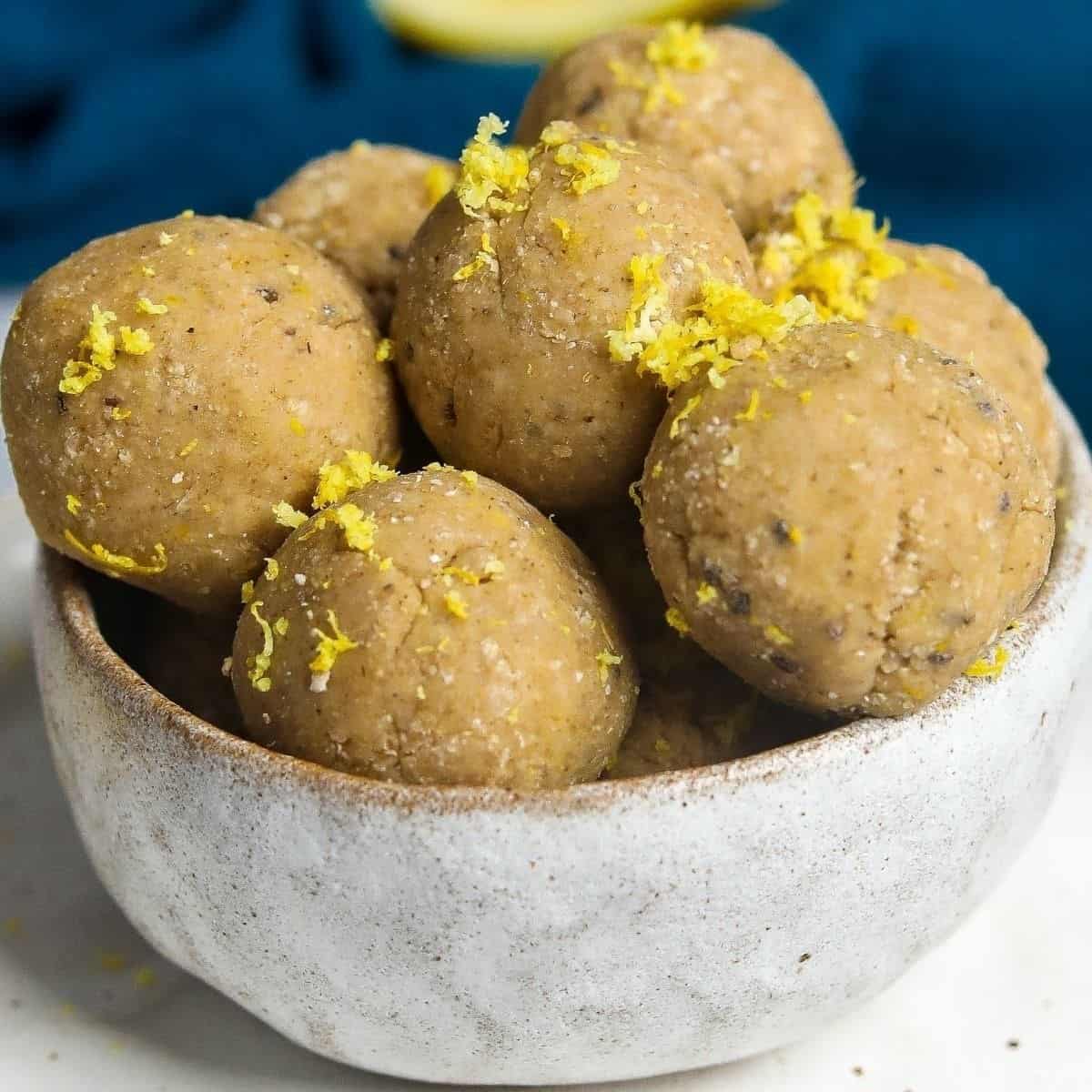 Lemon Protein Balls Lemon Protein Balls