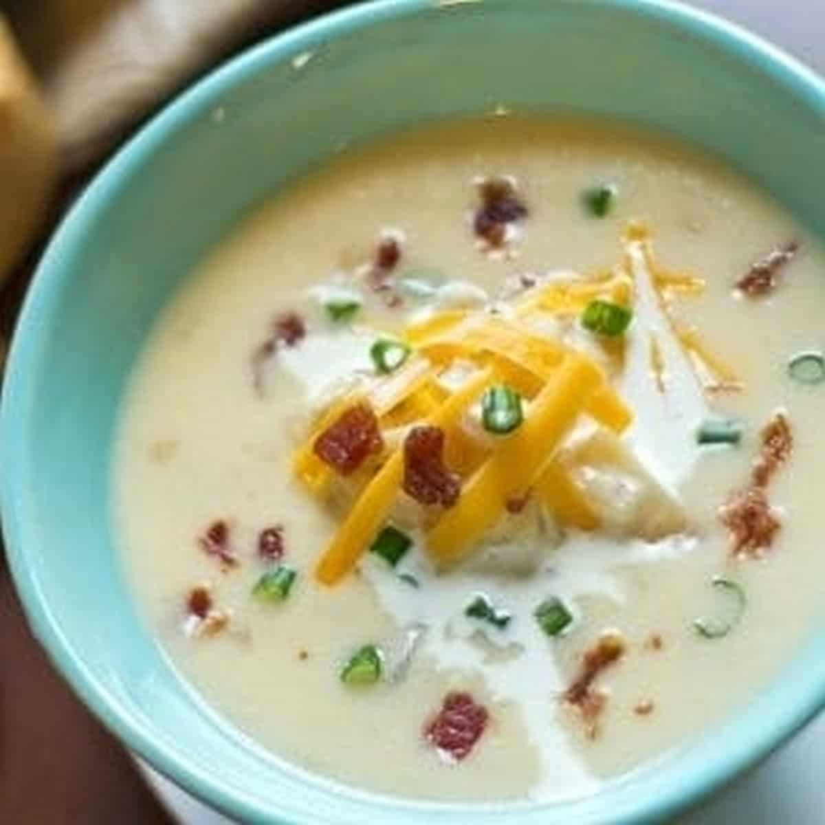 Loaded Baked Potato Soup For Fall